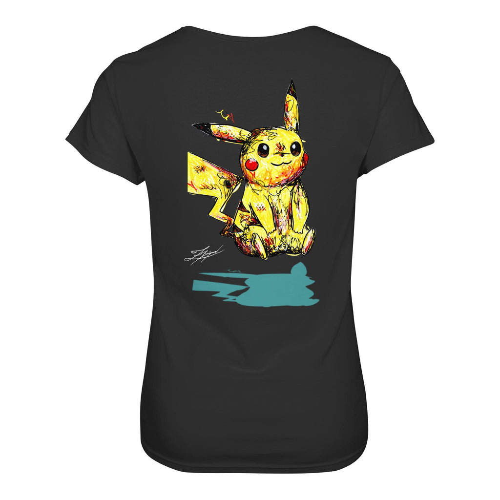 Pika |  zebi_art x tracacon.de - Ladies Premium Shirt