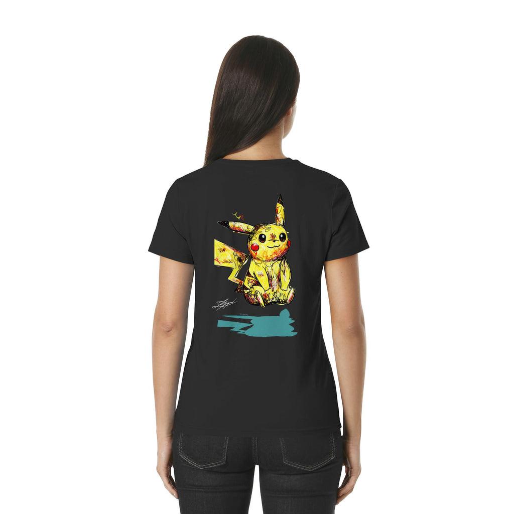 Pika |  zebi_art x tracacon.de - Ladies Premium Shirt
