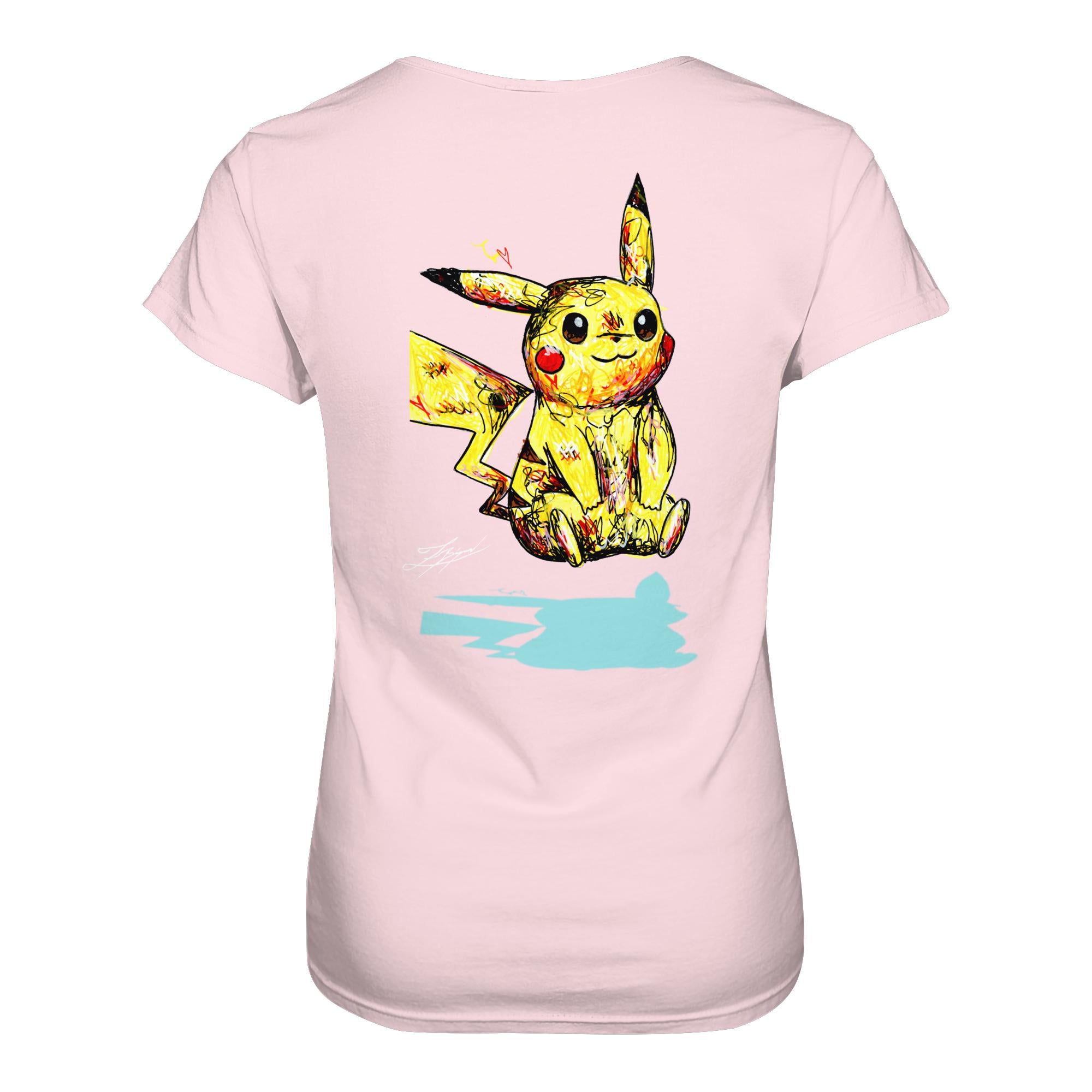 Pika |  zebi_art x tracacon.de - Ladies Premium Shirt