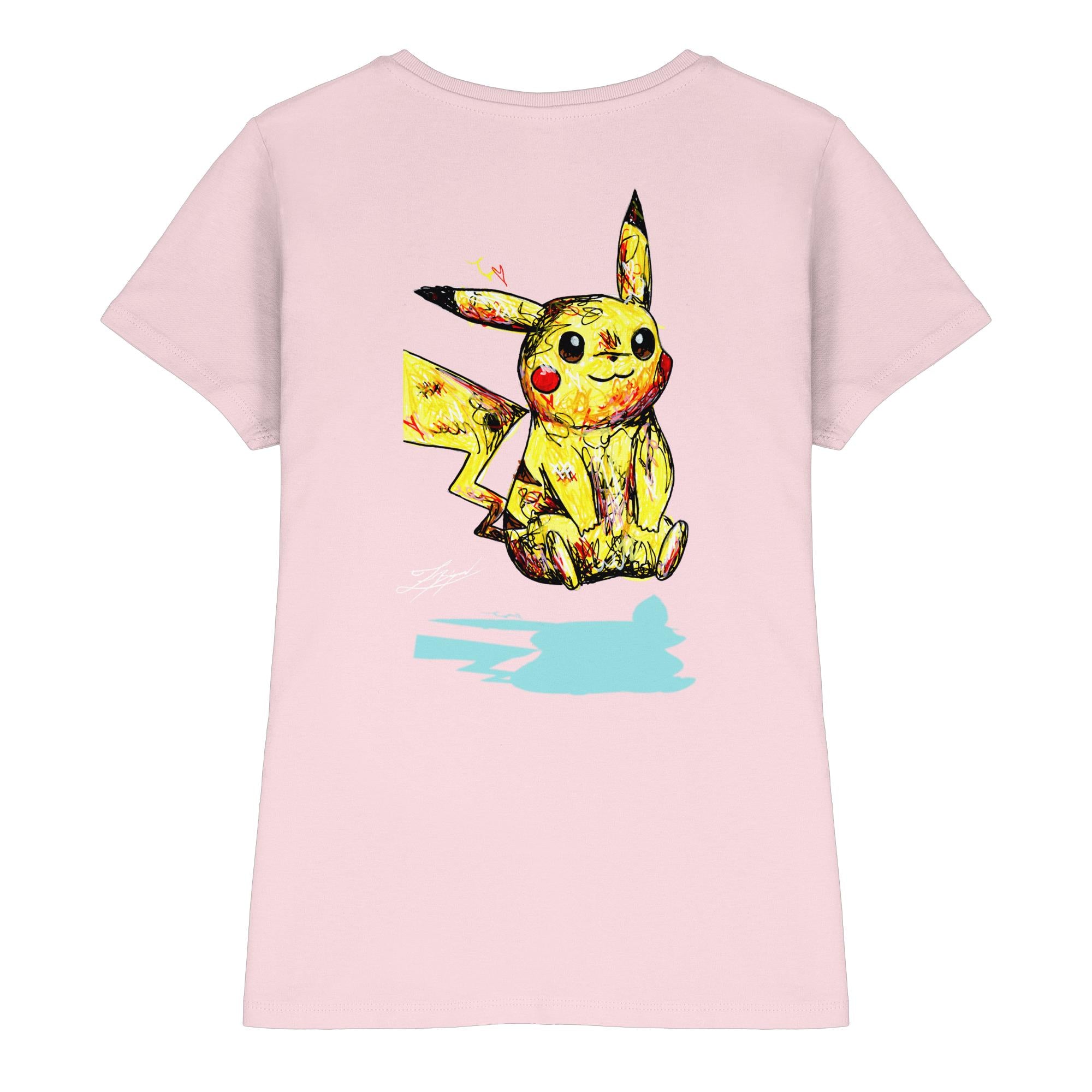 Pika |  zebi_art x tracacon.de - Ladies Premium Shirt