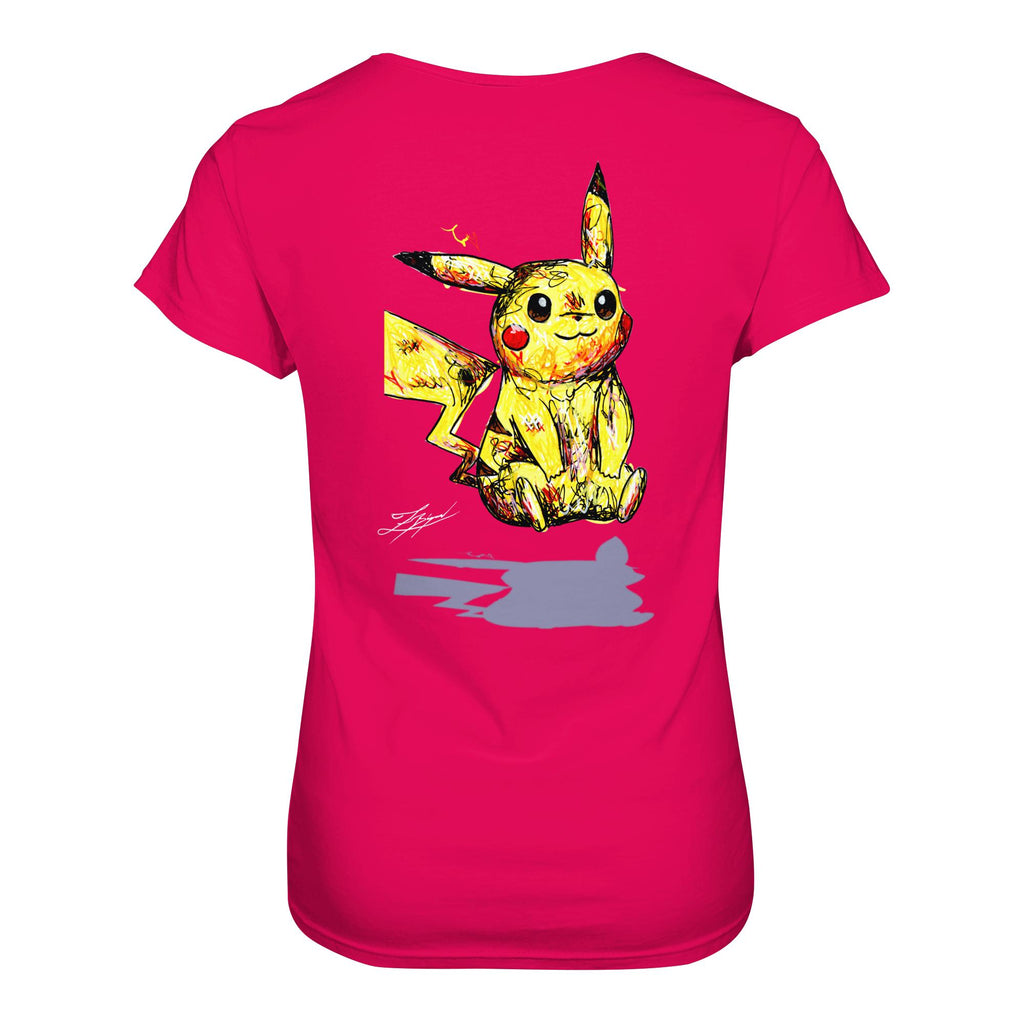 Pika |  zebi_art x tracacon.de - Ladies Premium Shirt