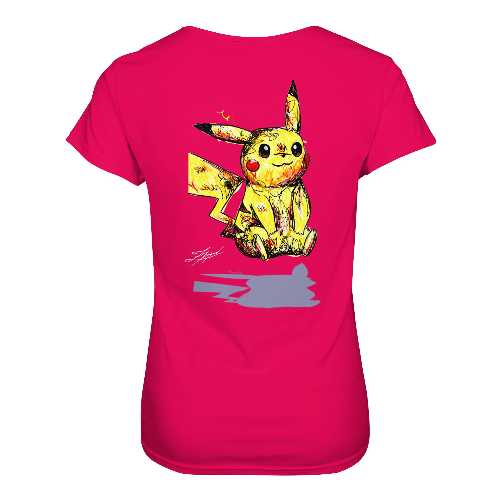 Pika |  zebi_art x tracacon.de - Ladies Premium Shirt