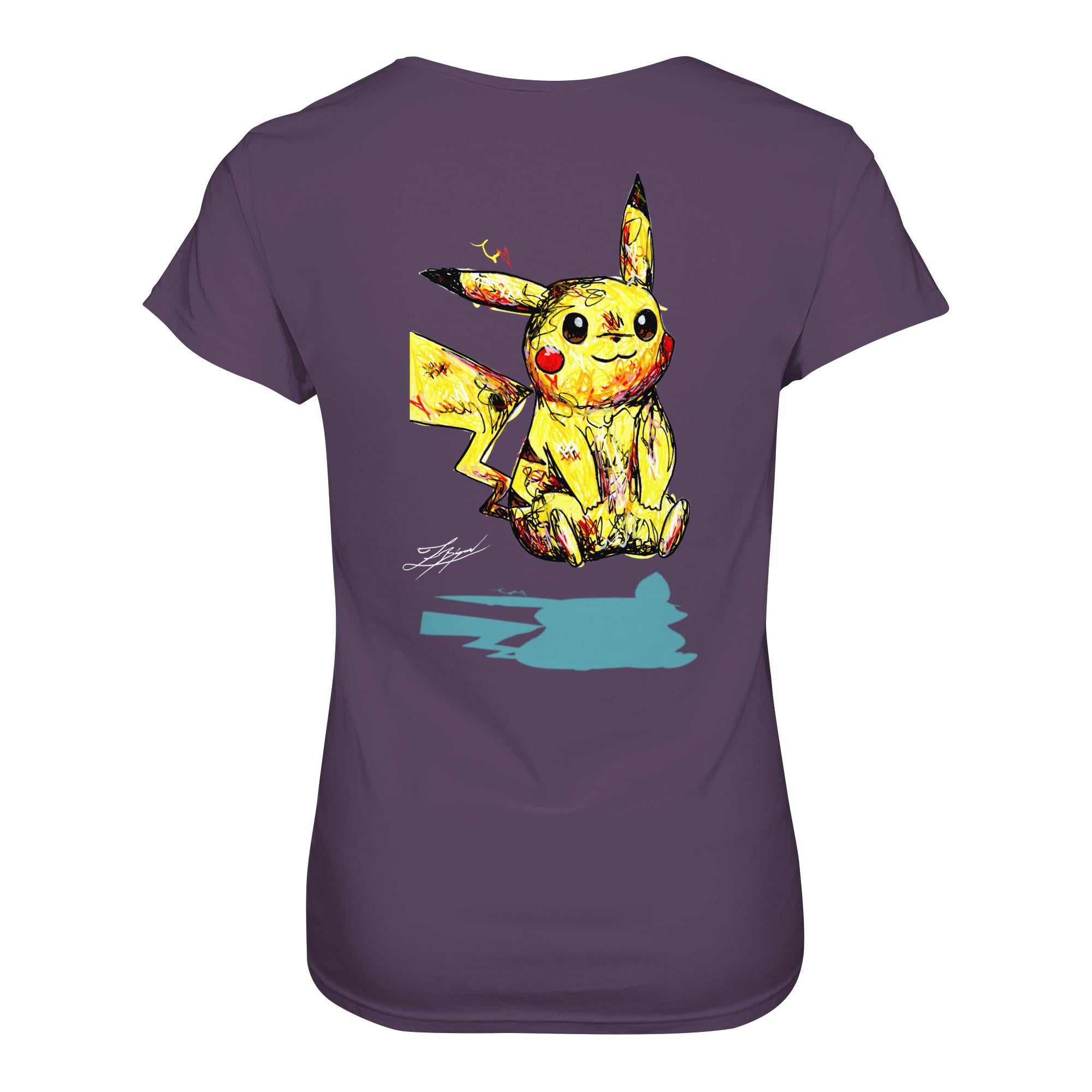 Pika |  zebi_art x tracacon.de - Ladies Premium Shirt