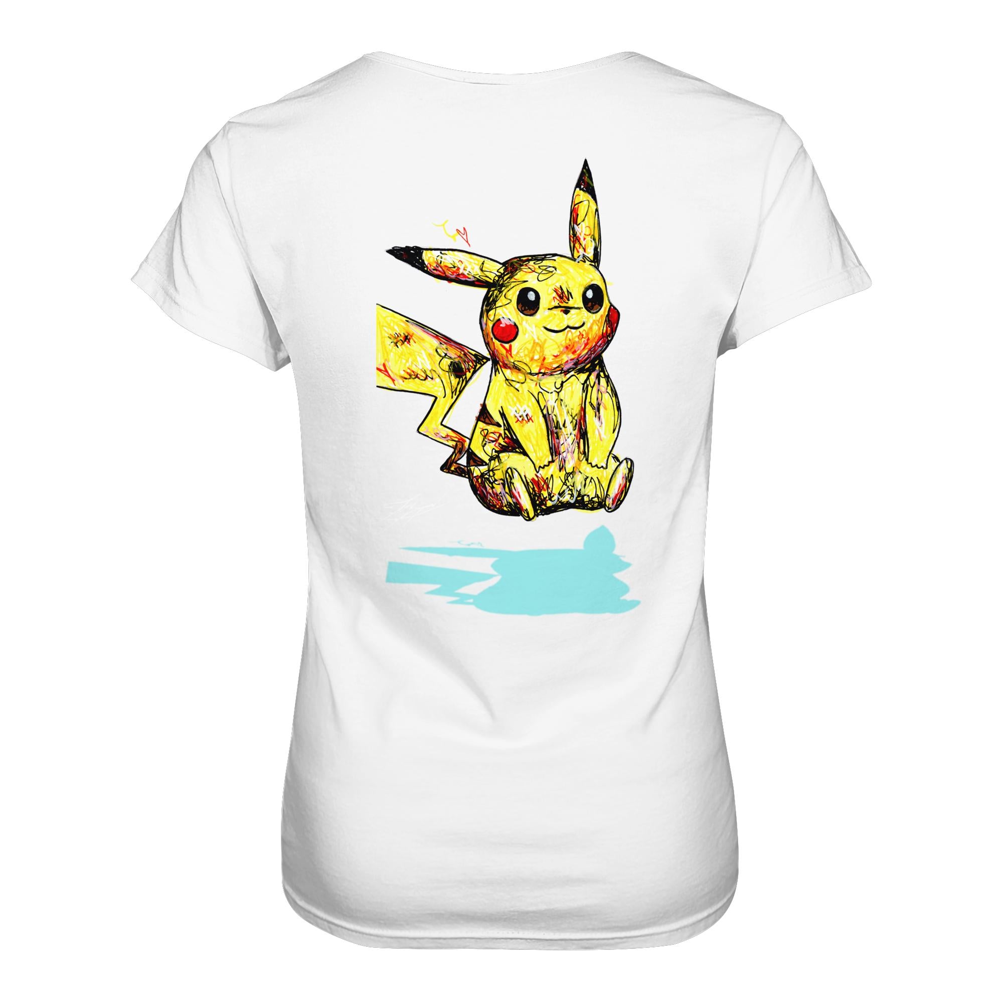 Pika |  zebi_art x tracacon.de - Ladies Premium Shirt