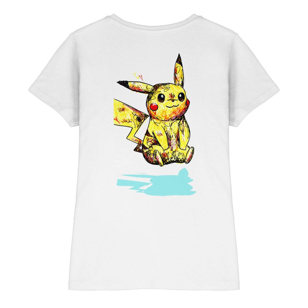 Pika |  zebi_art x tracacon.de - Ladies Premium Shirt