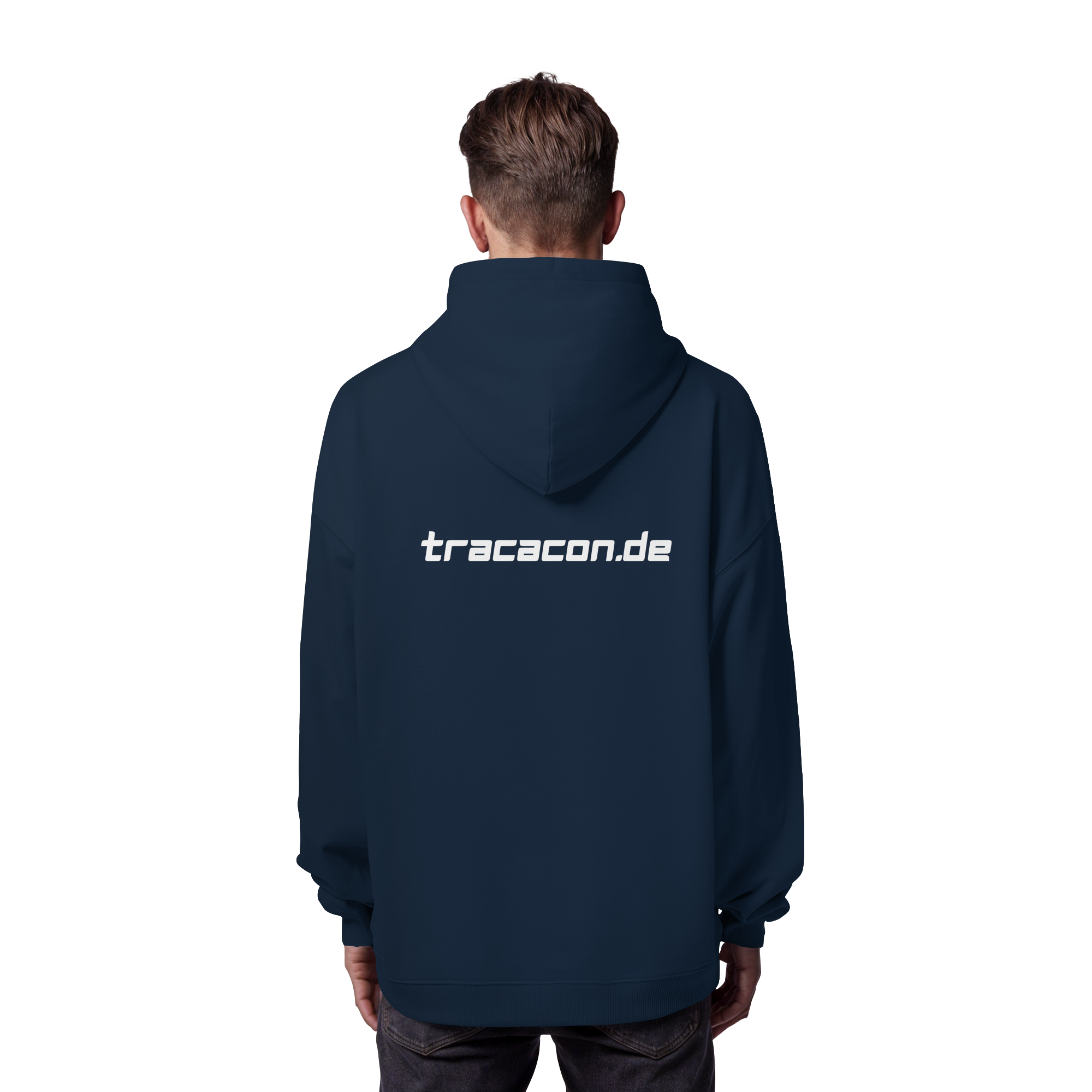 Tracacon Basic Back - Organic Oversize Hoodie