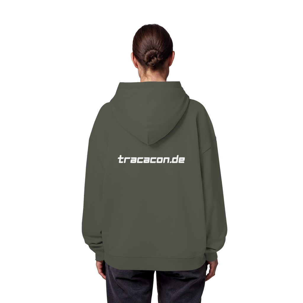 Tracacon Basic Back - Organic Oversize Hoodie
