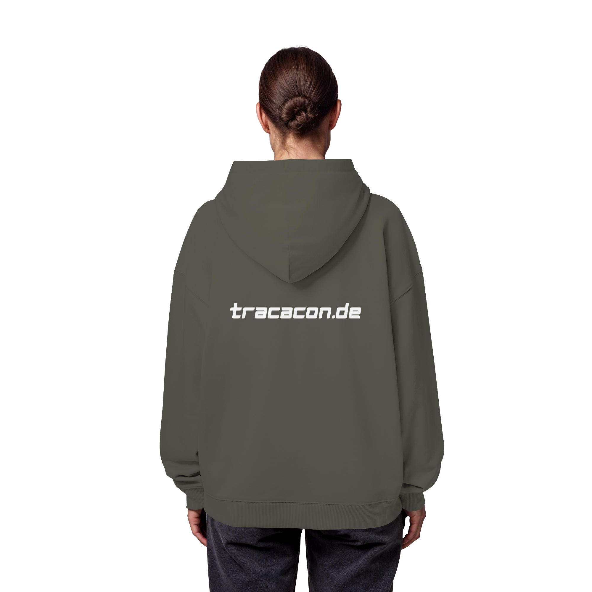 Tracacon Basic Back - Organic Oversize Hoodie