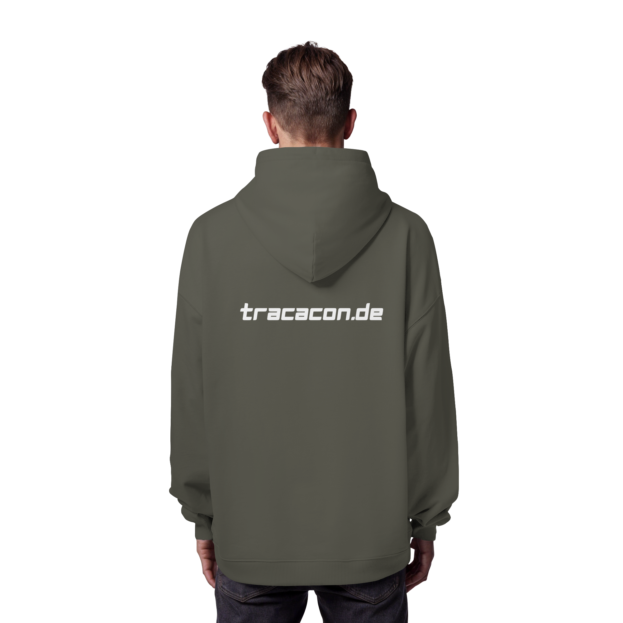 Tracacon Basic Back - Organic Oversize Hoodie