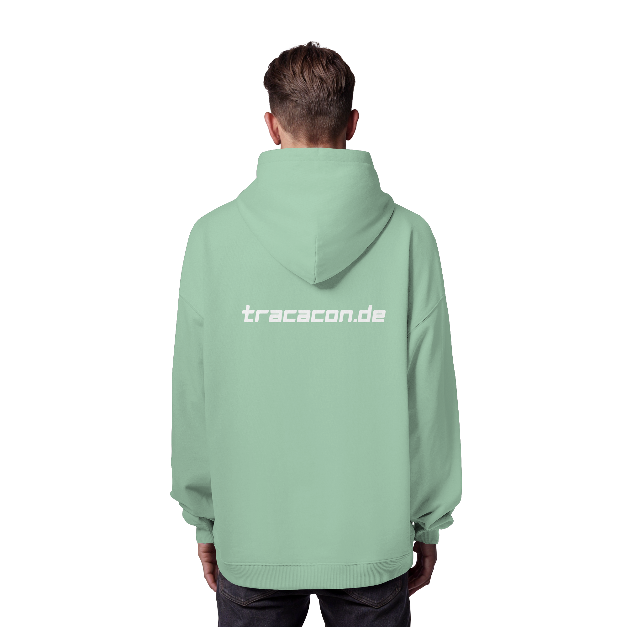 Tracacon Basic Back - Organic Oversize Hoodie