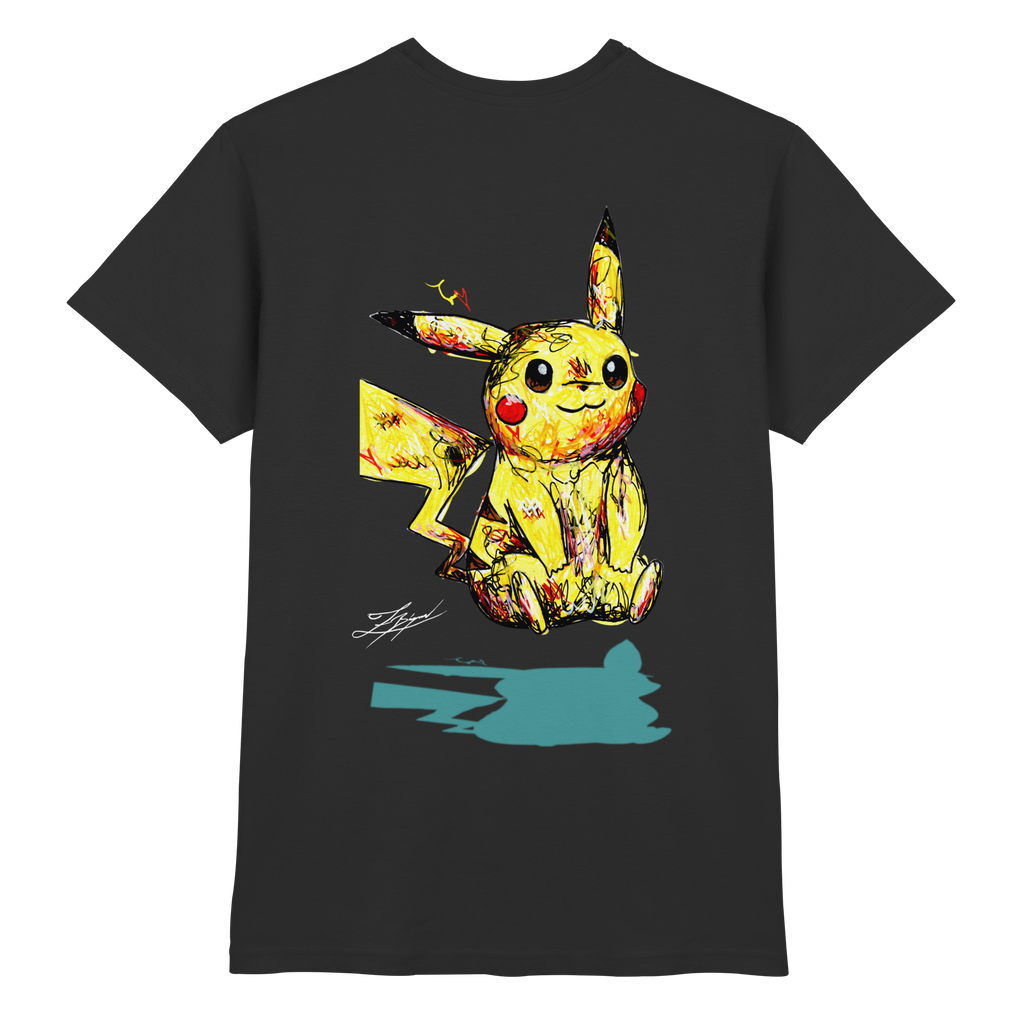 Pika |  zebi_art x tracacon.de - Premium Shirt