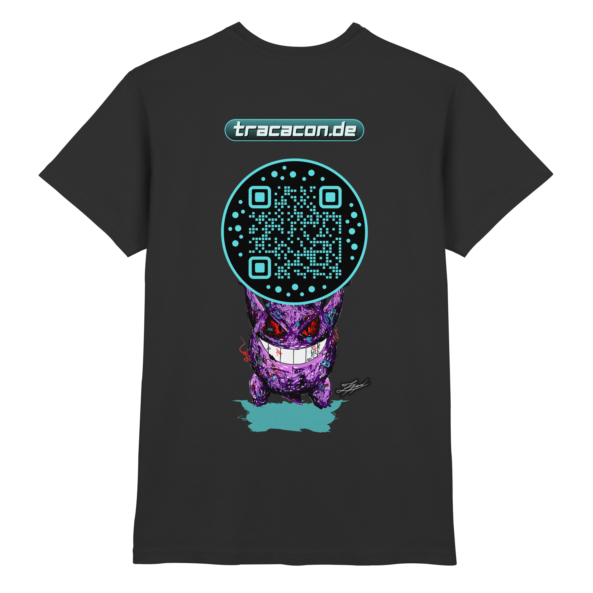 Trapika | zebi_art x traxacon.de - Premium Shirt