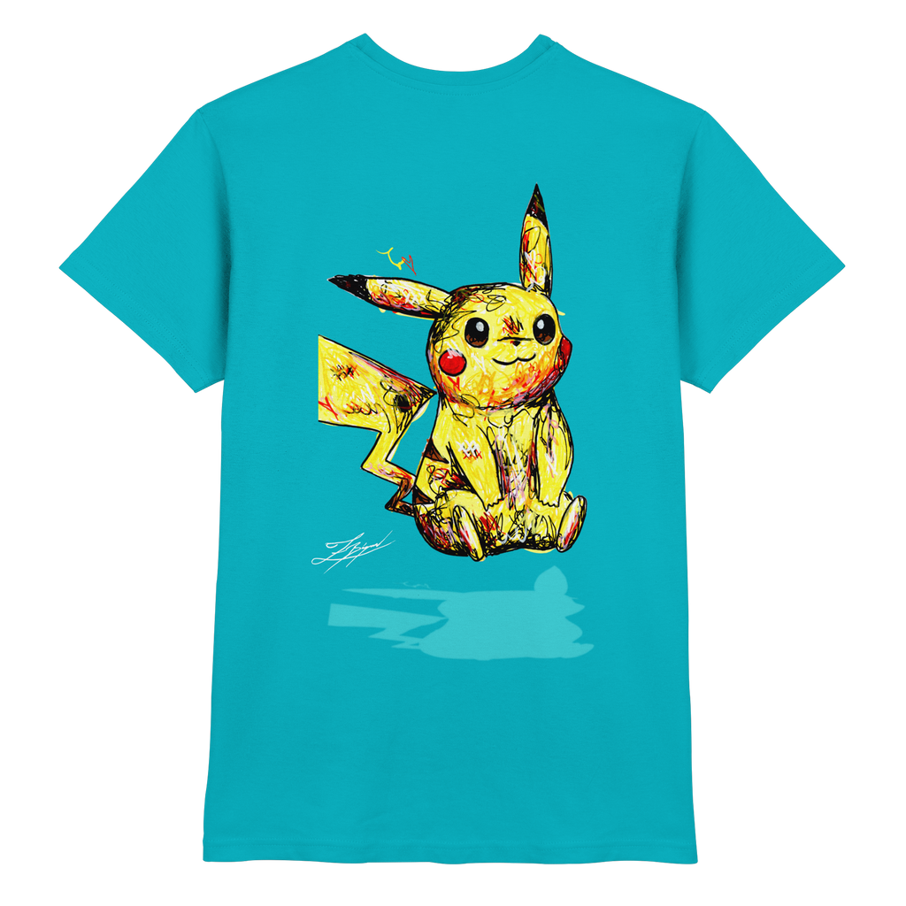 Pika |  zebi_art x tracacon.de - Premium Shirt