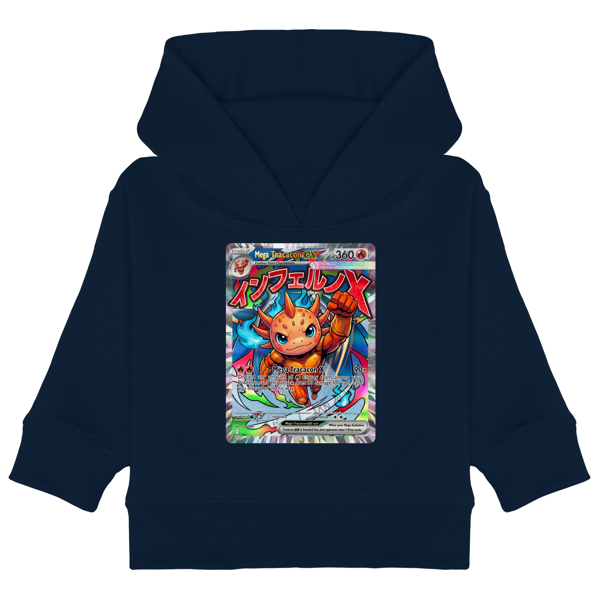 Kids Mega Tracacon X ex Squad! - Baby Organic Hoodie