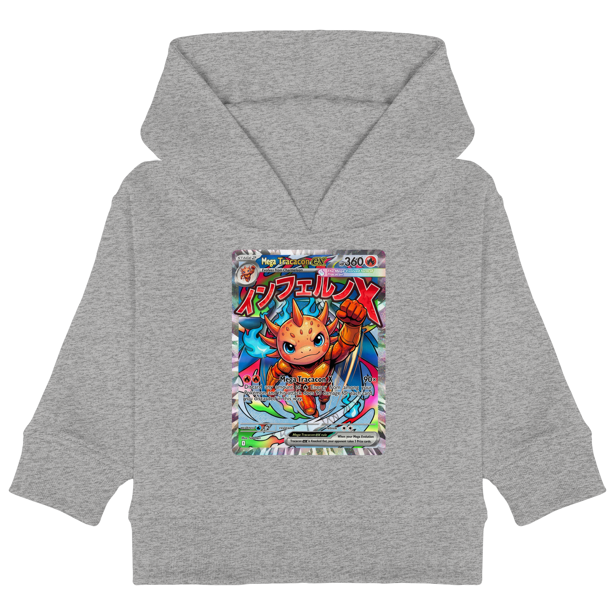 Kids Mega Tracacon X ex Squad! - Baby Organic Hoodie