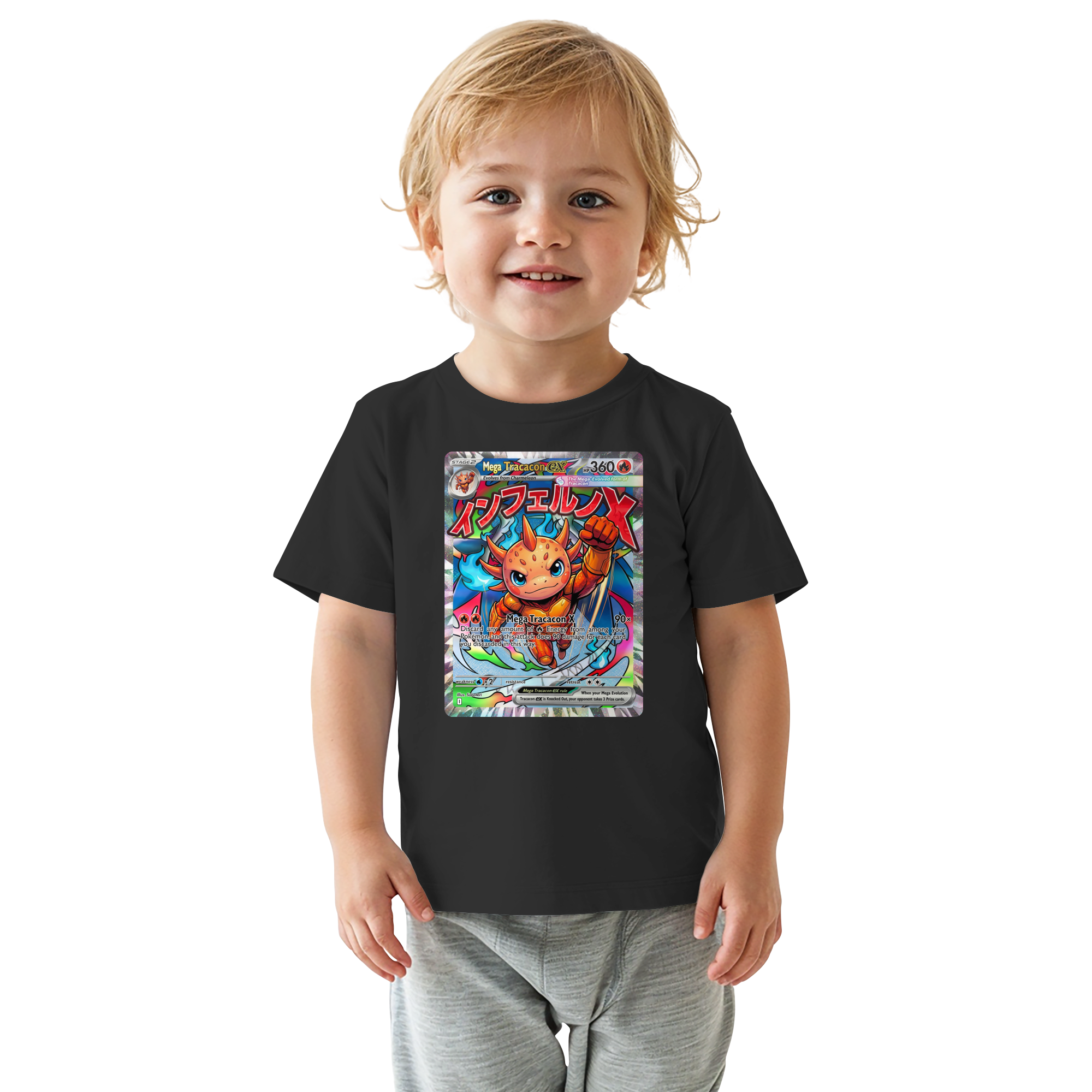 Kids Mega Tracacon X ex Squad! - Baby Organic Shirt