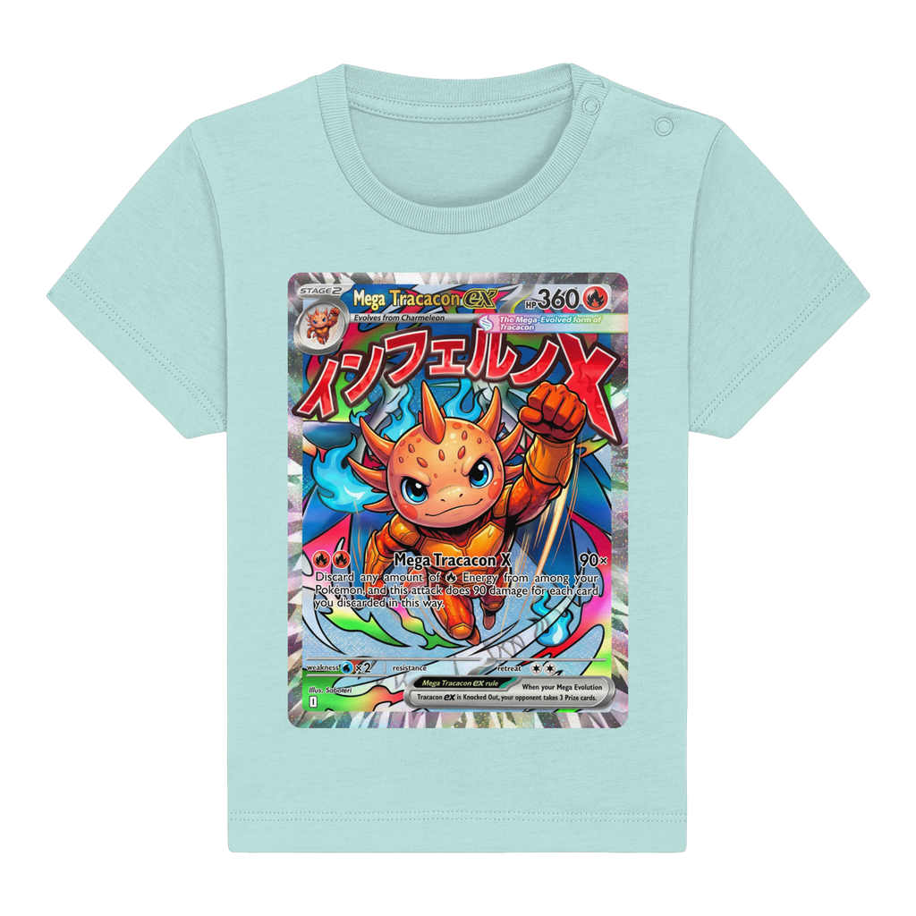 Kids Mega Tracacon X ex Squad! - Baby Organic Shirt