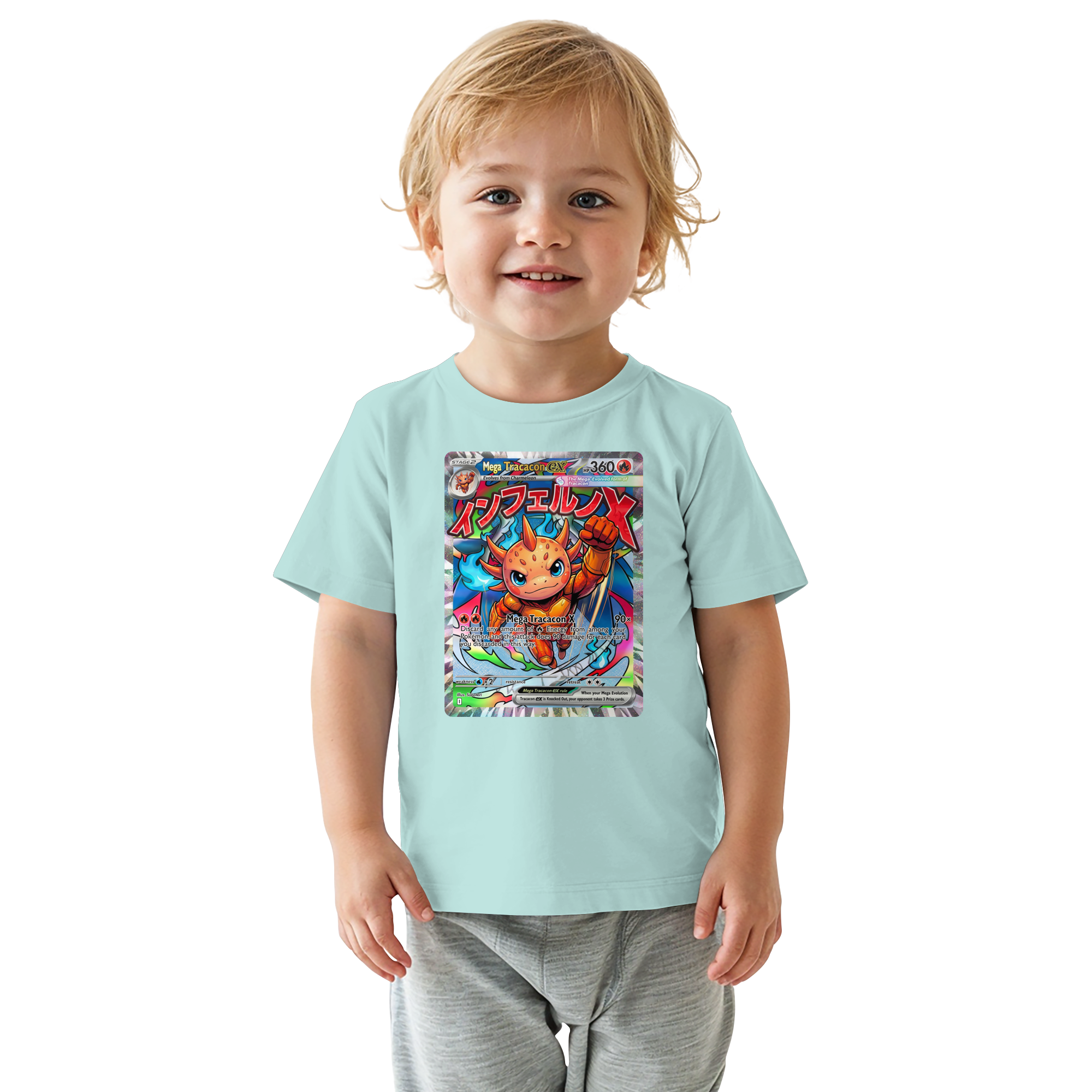 Kids Mega Tracacon X ex Squad! - Baby Organic Shirt