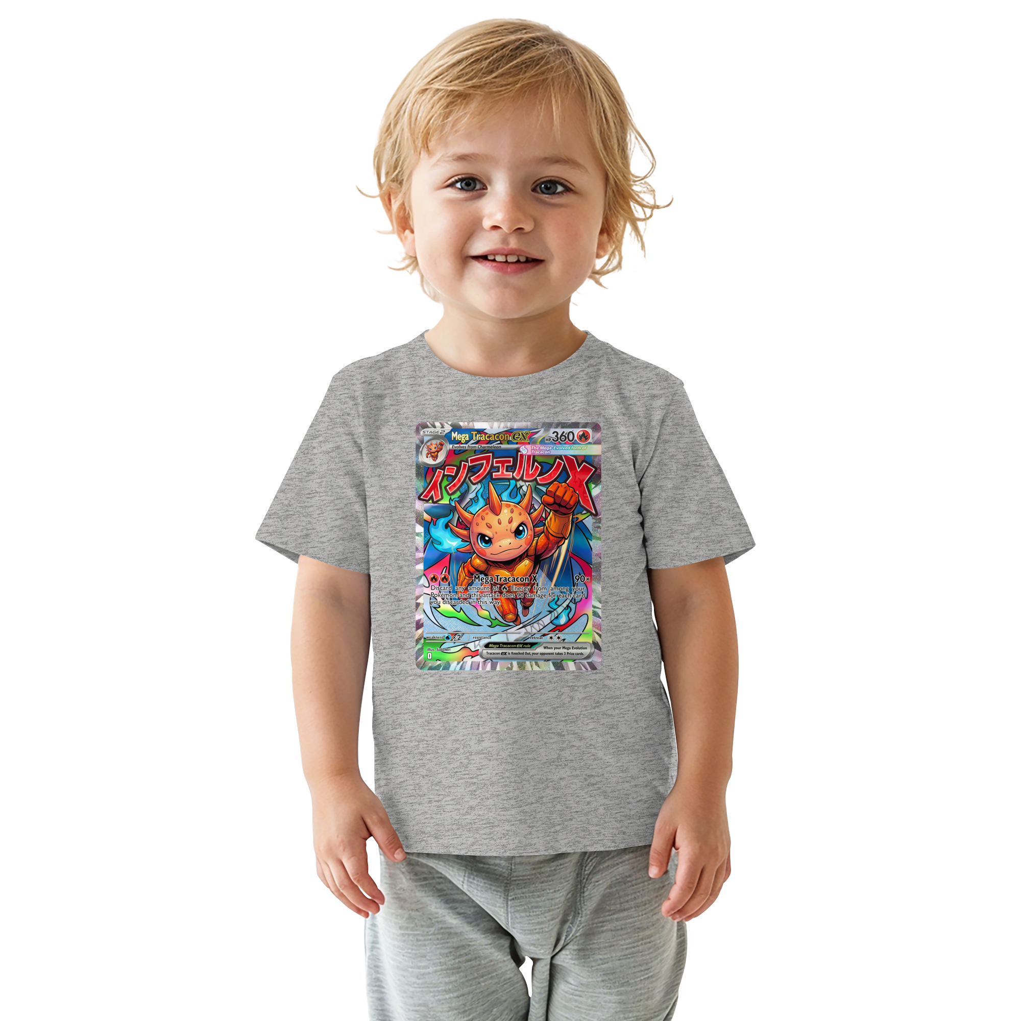 Kids Mega Tracacon X ex Squad! - Baby Organic Shirt