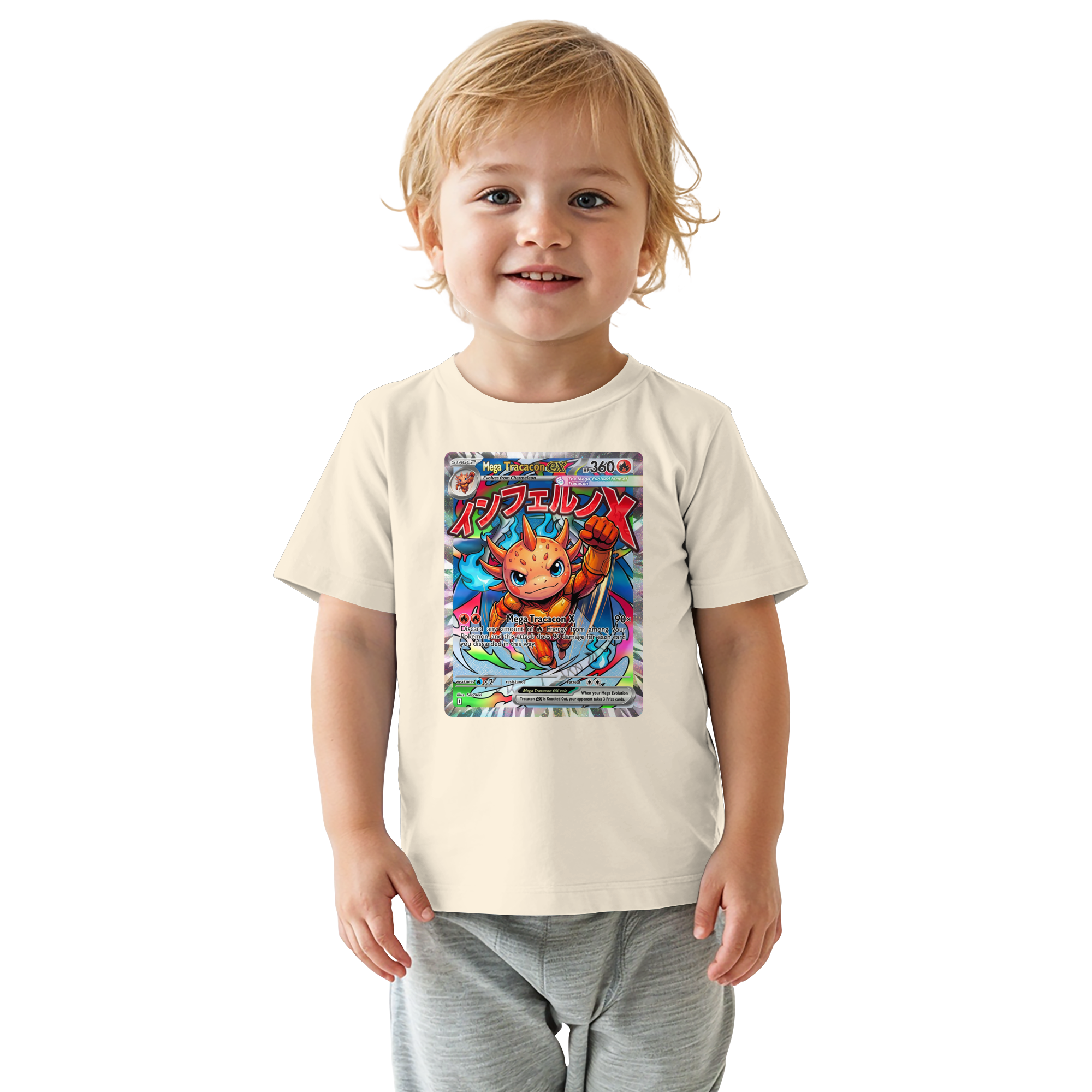 Kids Mega Tracacon X ex Squad! - Baby Organic Shirt