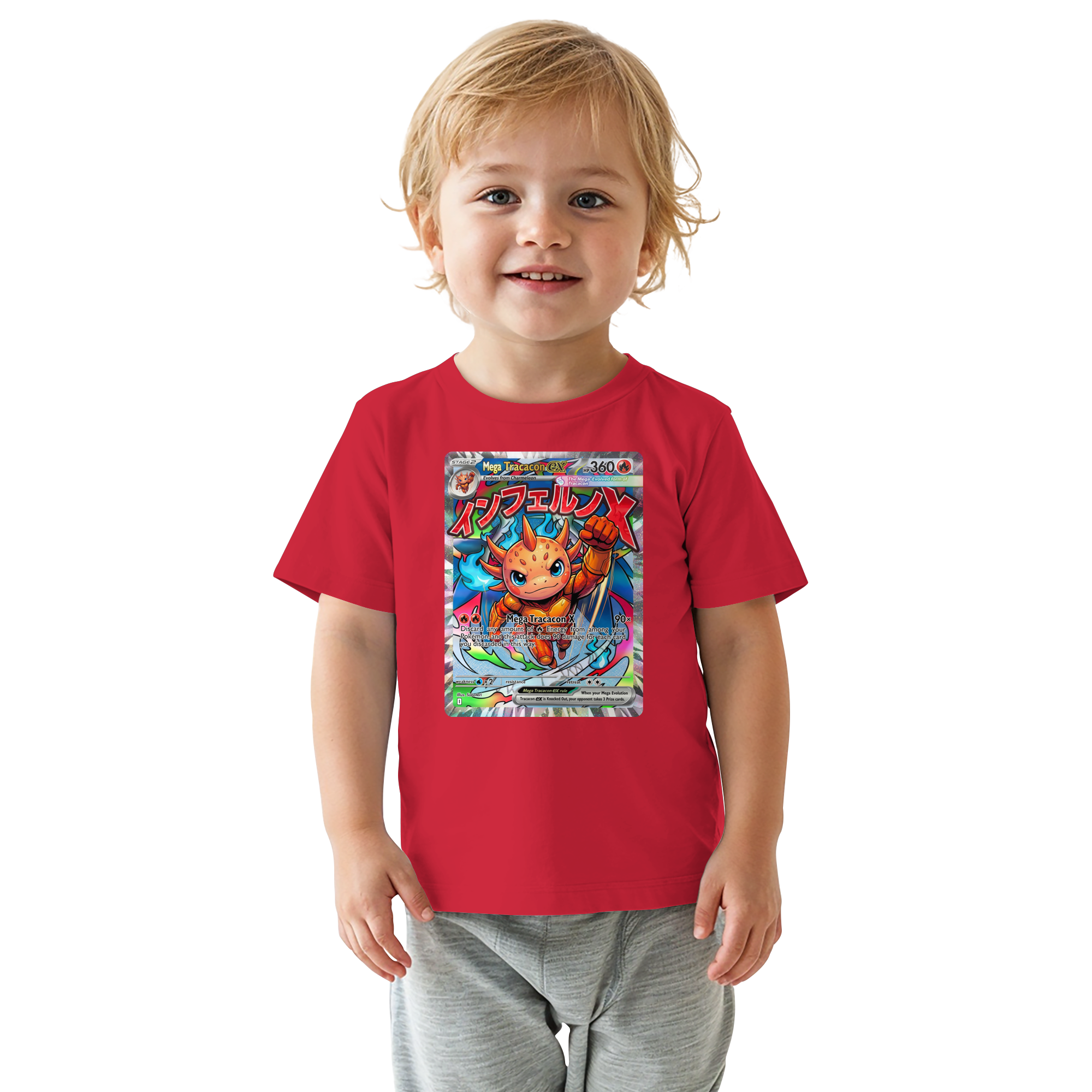 Kids Mega Tracacon X ex Squad! - Baby Organic Shirt