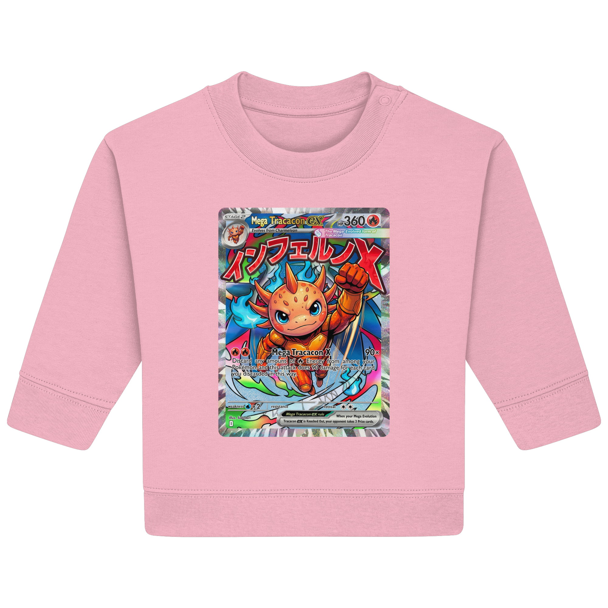 Kids Mega Tracacon X ex Squad! - Baby Organic Sweatshirt