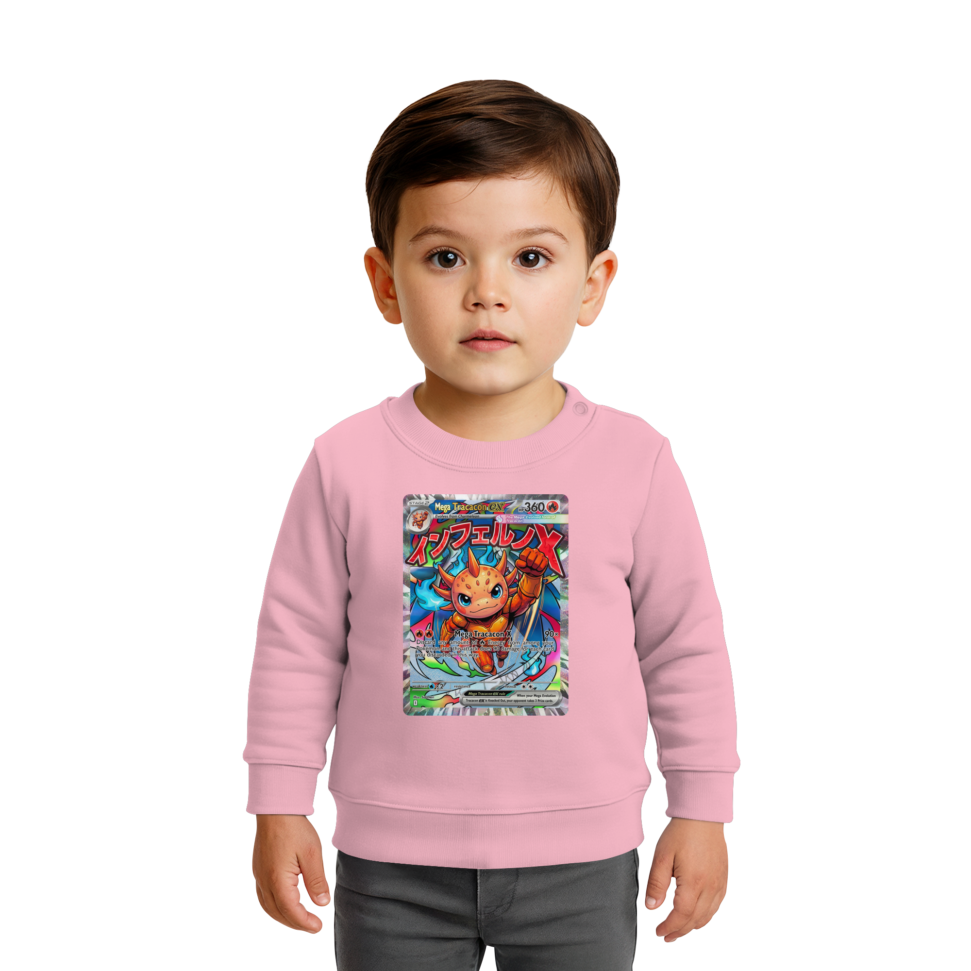 Kids Mega Tracacon X ex Squad! - Baby Organic Sweatshirt