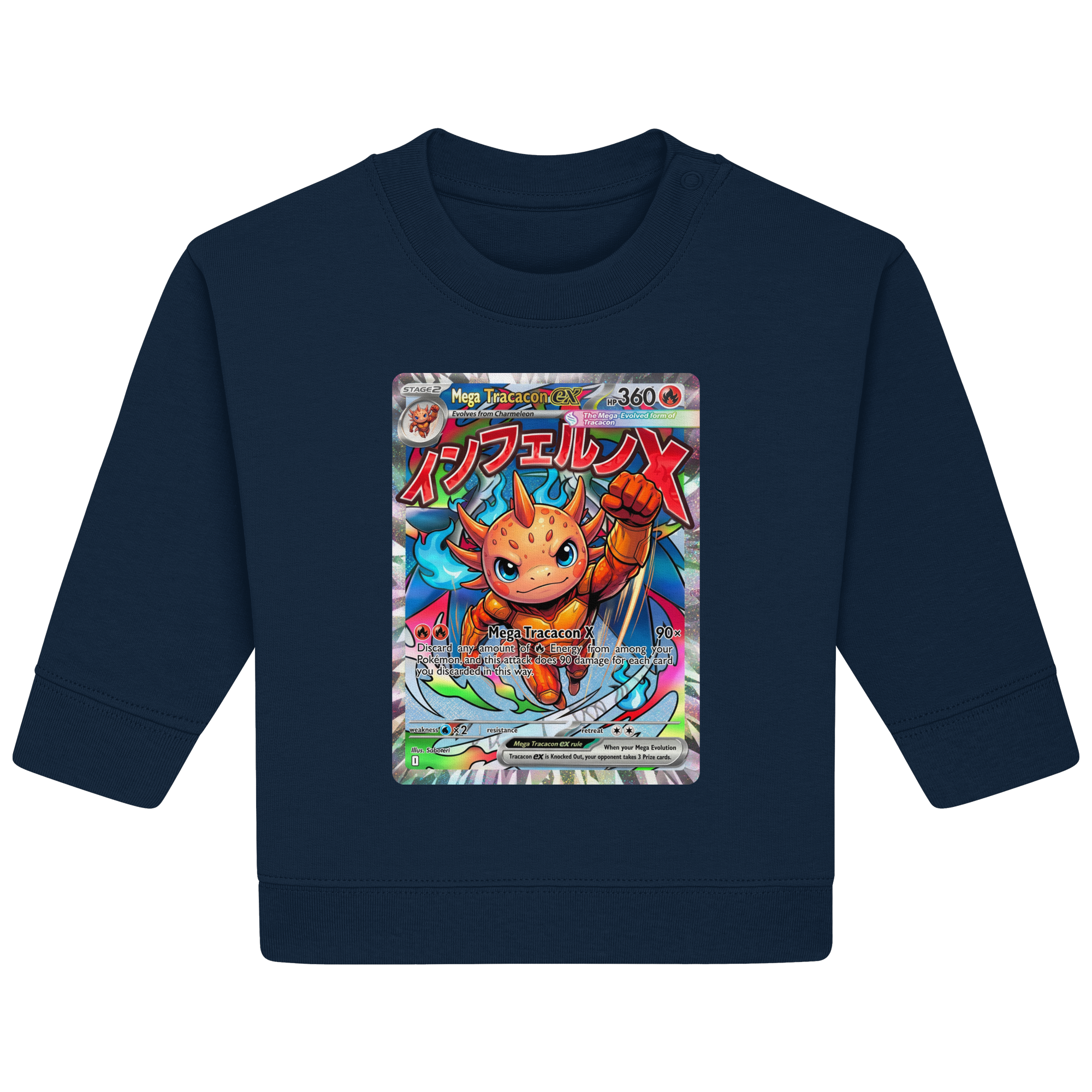 Kids Mega Tracacon X ex Squad! - Baby Organic Sweatshirt