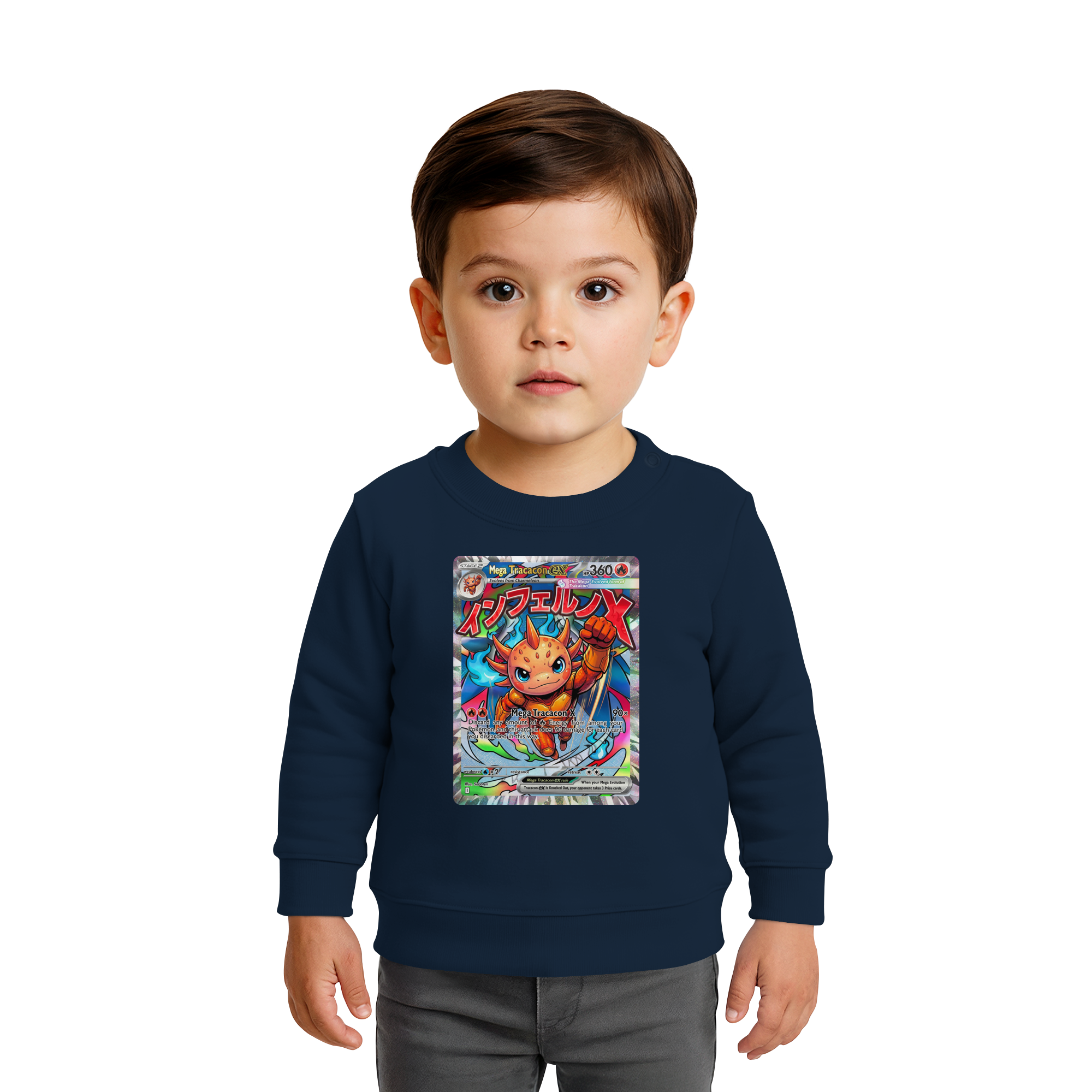 Kids Mega Tracacon X ex Squad! - Baby Organic Sweatshirt
