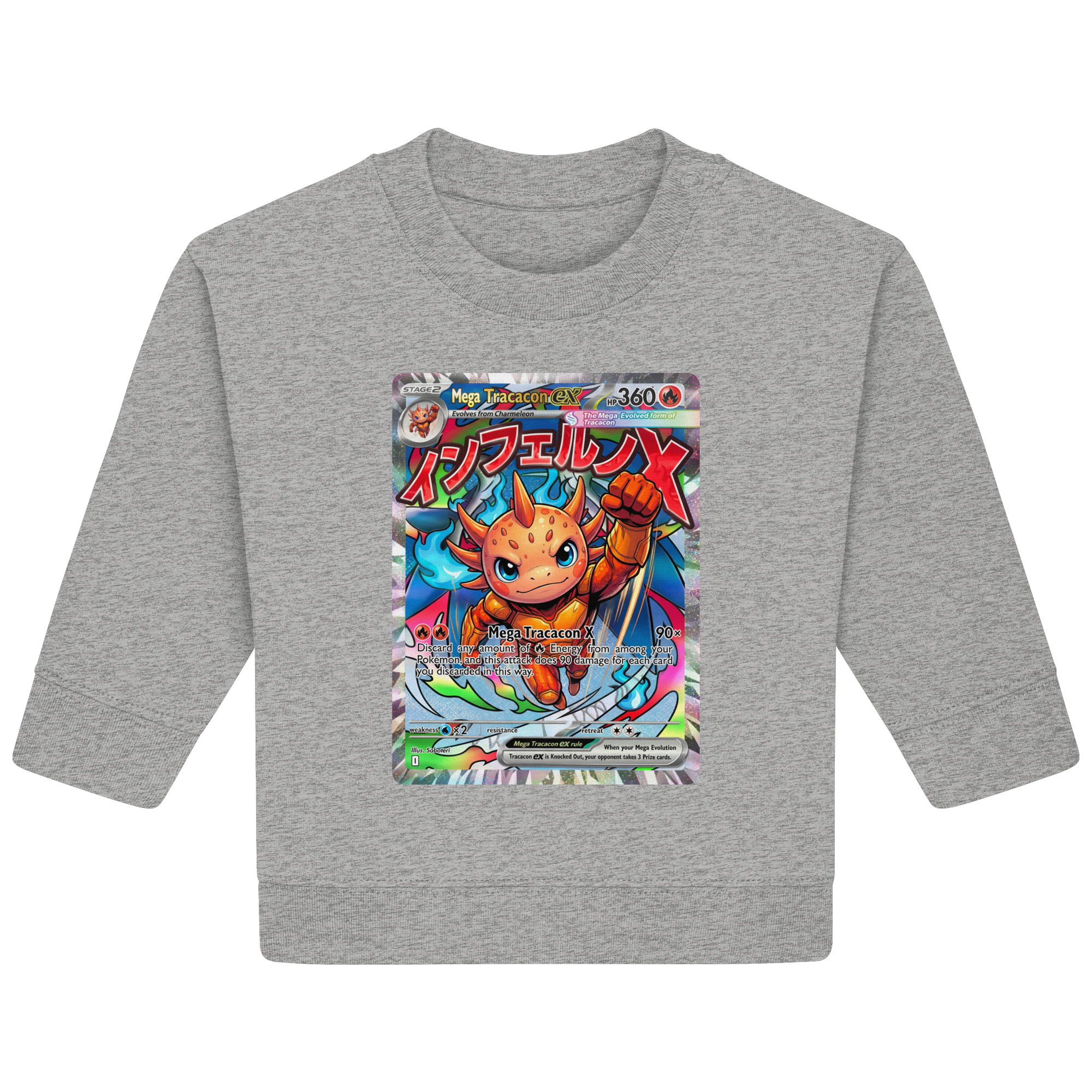 Kids Mega Tracacon X ex Squad! - Baby Organic Sweatshirt