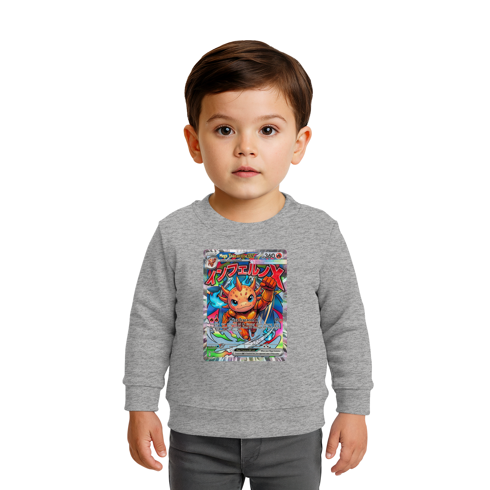 Kids Mega Tracacon X ex Squad! - Baby Organic Sweatshirt