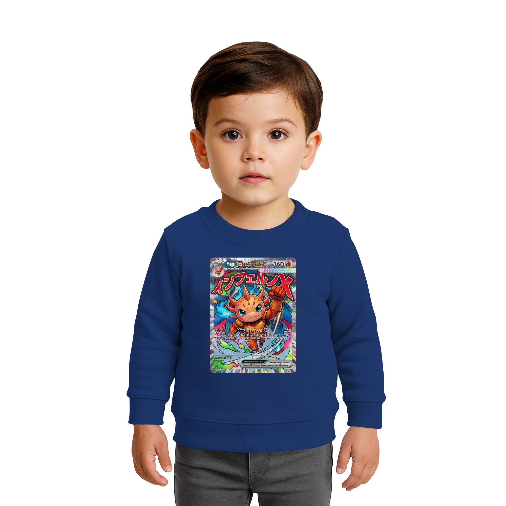 Kids Mega Tracacon X ex Squad! - Baby Organic Sweatshirt