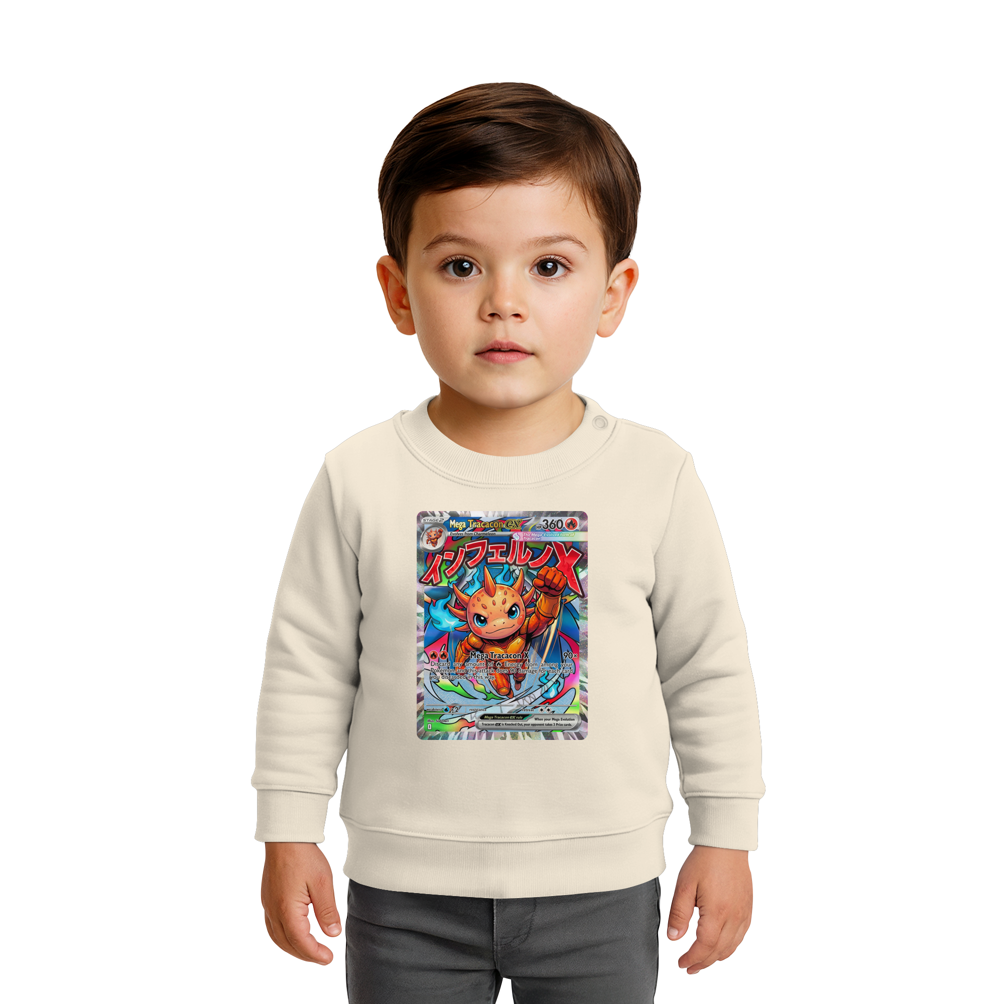 Kids Mega Tracacon X ex Squad! - Baby Organic Sweatshirt