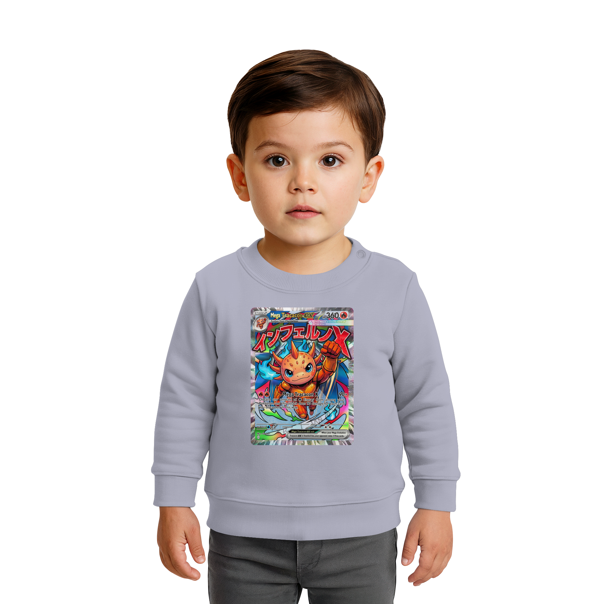 Kids Mega Tracacon X ex Squad! - Baby Organic Sweatshirt