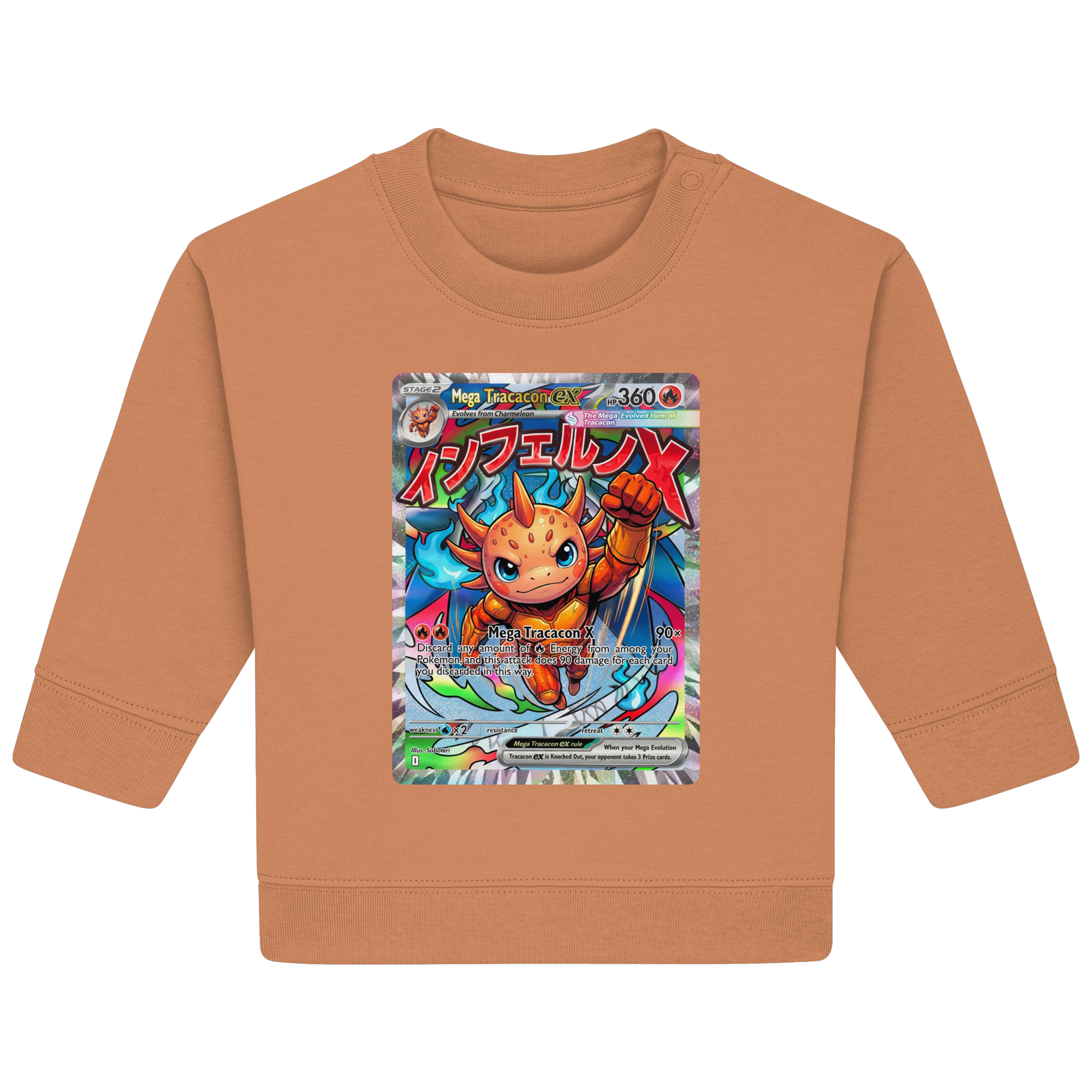 Kids Mega Tracacon X ex Squad! - Baby Organic Sweatshirt