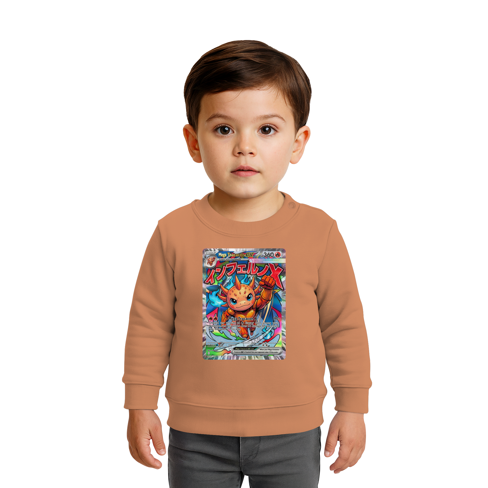 Kids Mega Tracacon X ex Squad! - Baby Organic Sweatshirt