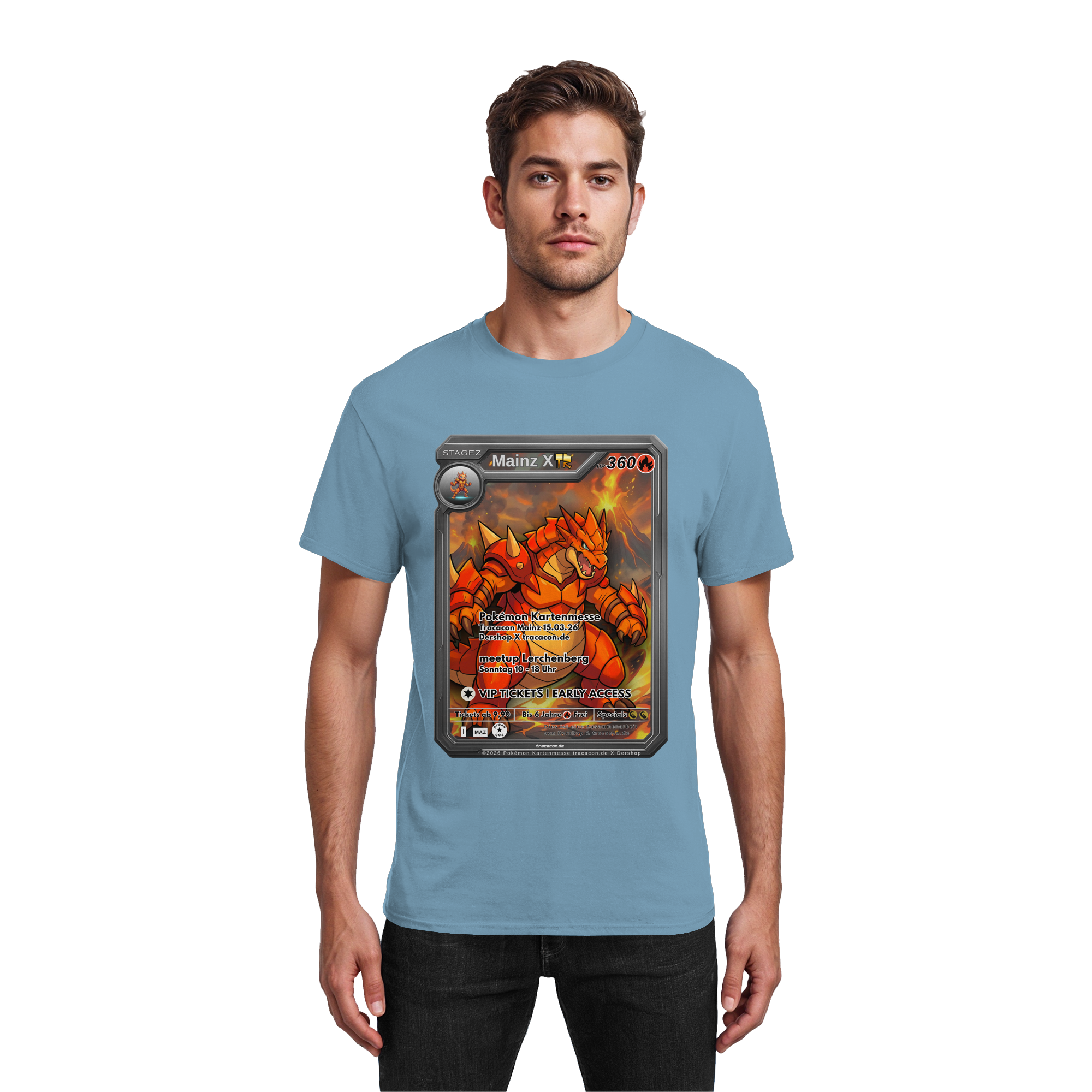 PROMO 004 Mainz X TR Der Shop X tracacon.de - Heavy Cotton T-Shirt