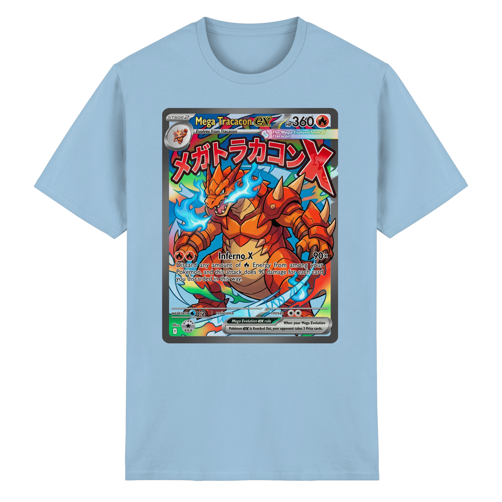 PROMO 002 Mega Tracacon X ex  - Heavy Cotton T-Shirt