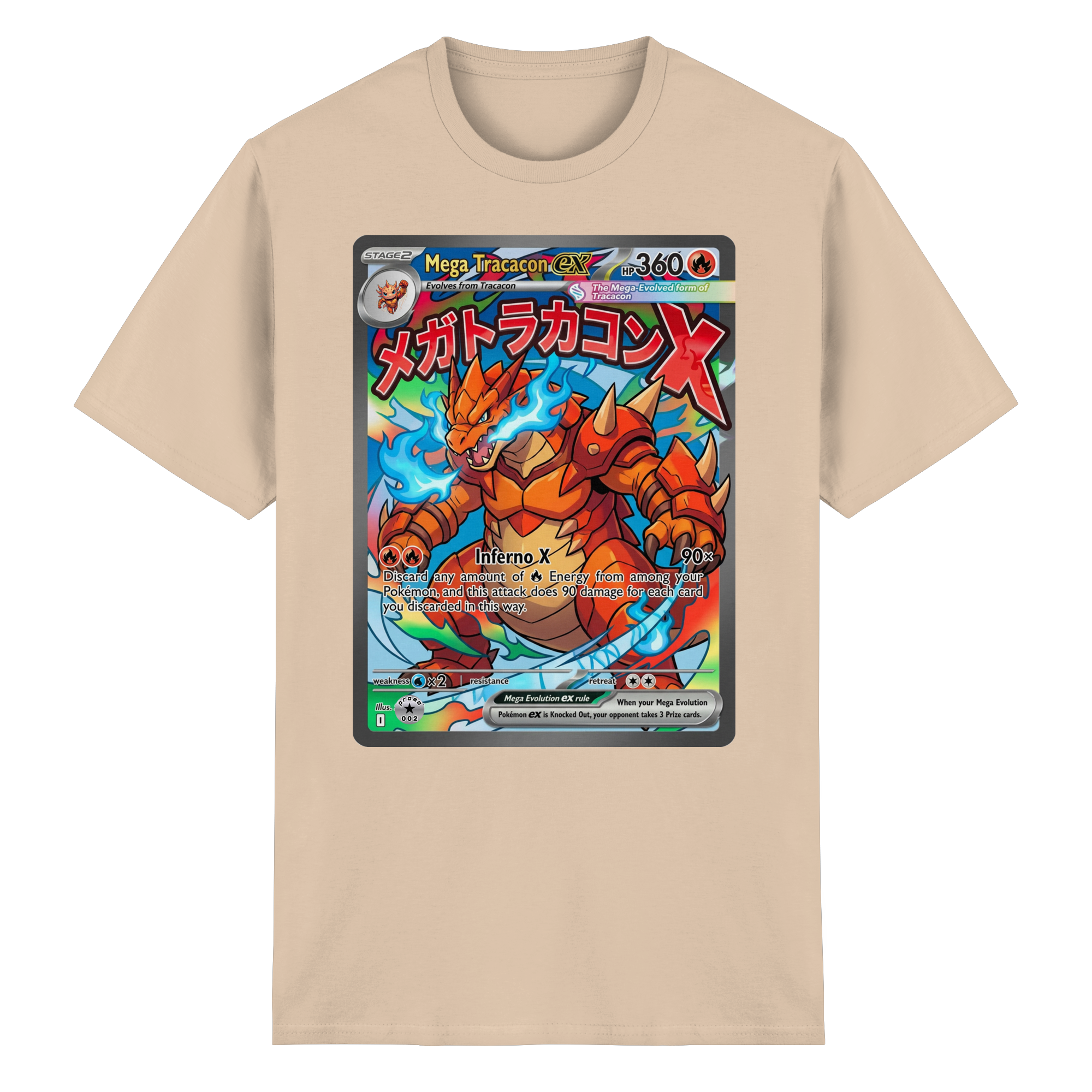 PROMO 002 Mega Tracacon X ex  - Heavy Cotton T-Shirt