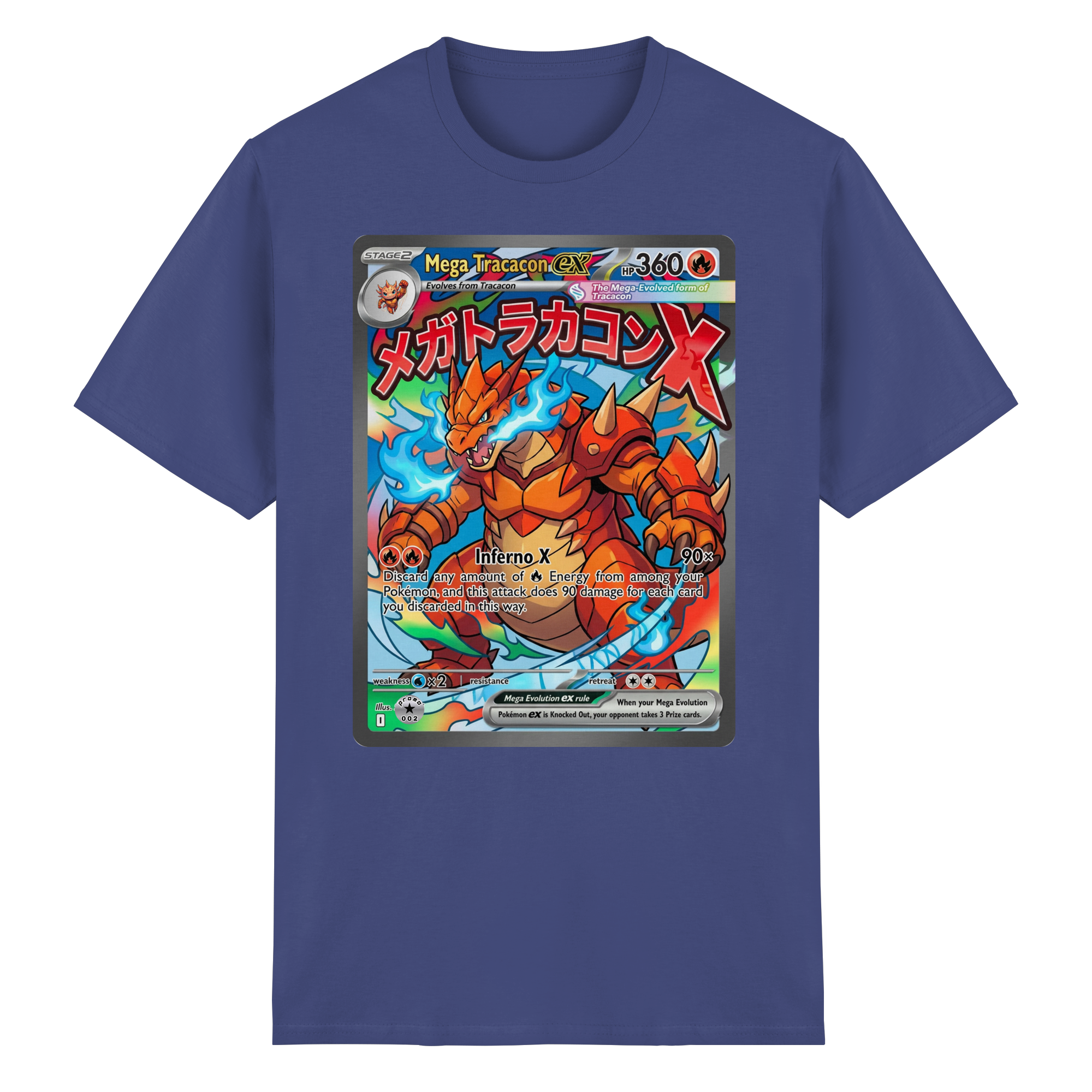 PROMO 002 Mega Tracacon X ex  - Heavy Cotton T-Shirt
