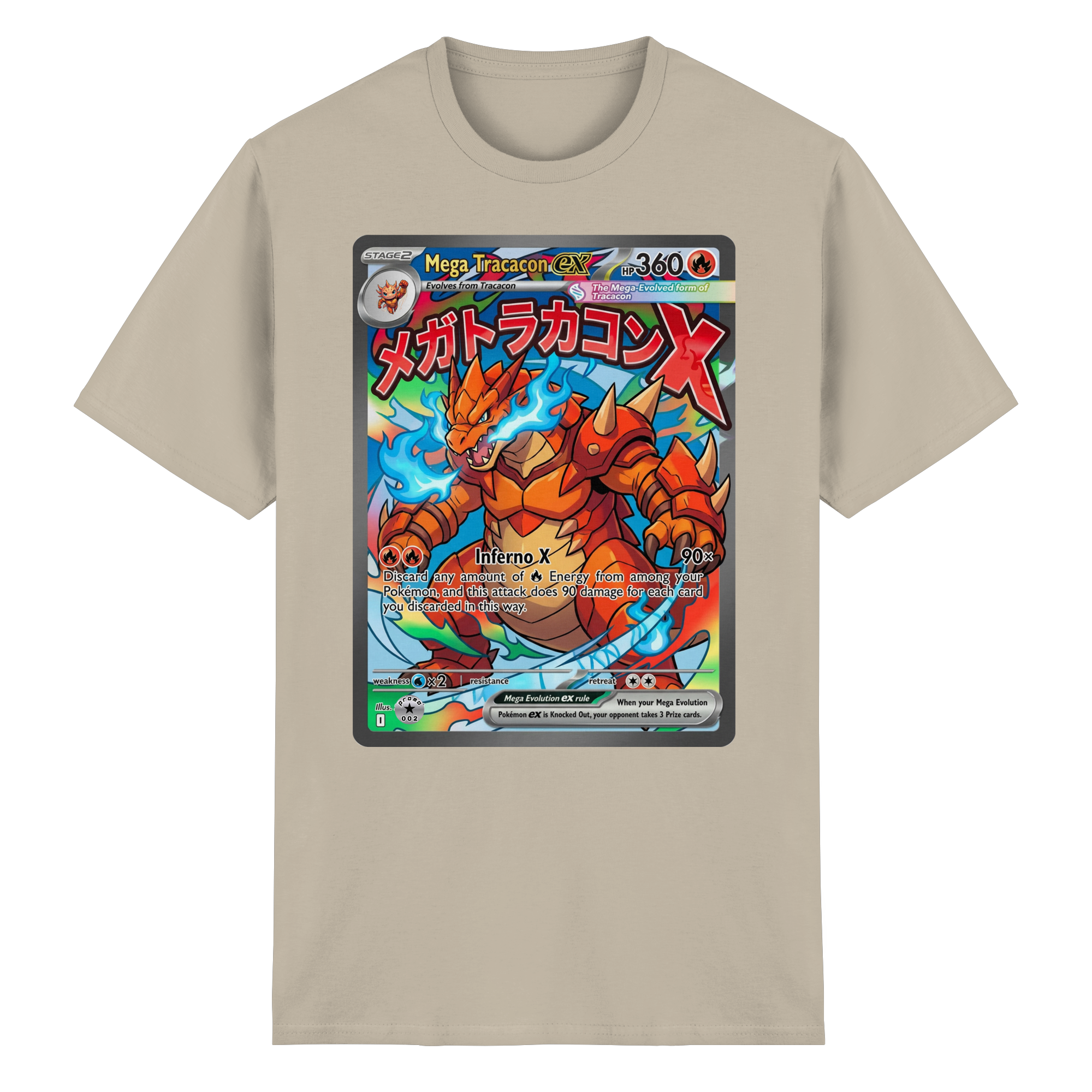 PROMO 002 Mega Tracacon X ex  - Heavy Cotton T-Shirt