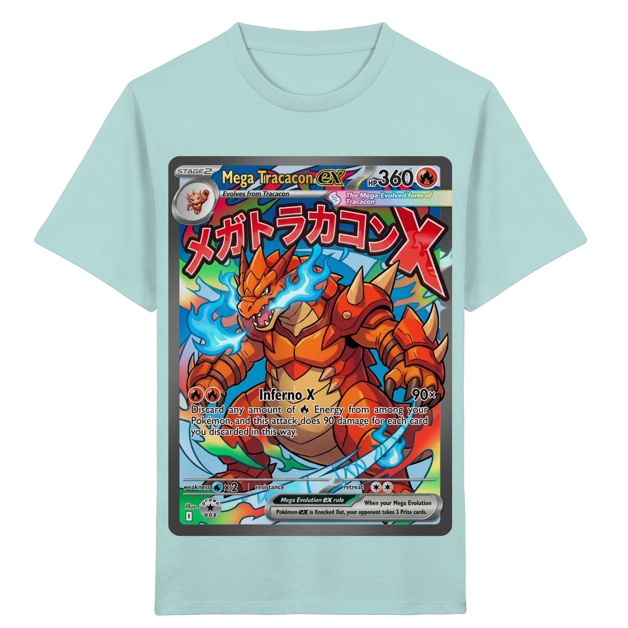 PROMO 002 Mega Tracacon X ex  - Kids Organic Shirt