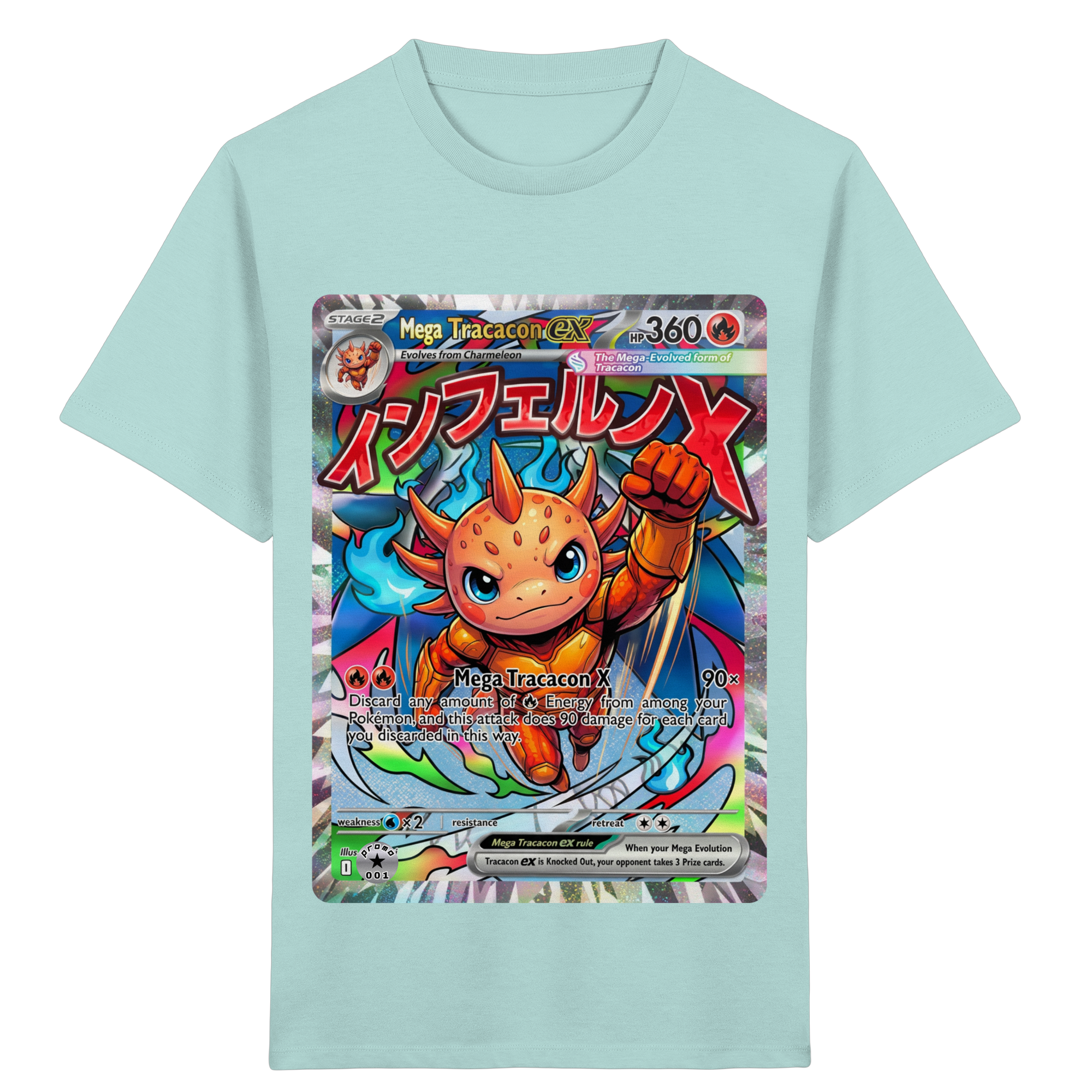 PROMO 001 Mega Tracacon X ex  - Kids Organic Shirt