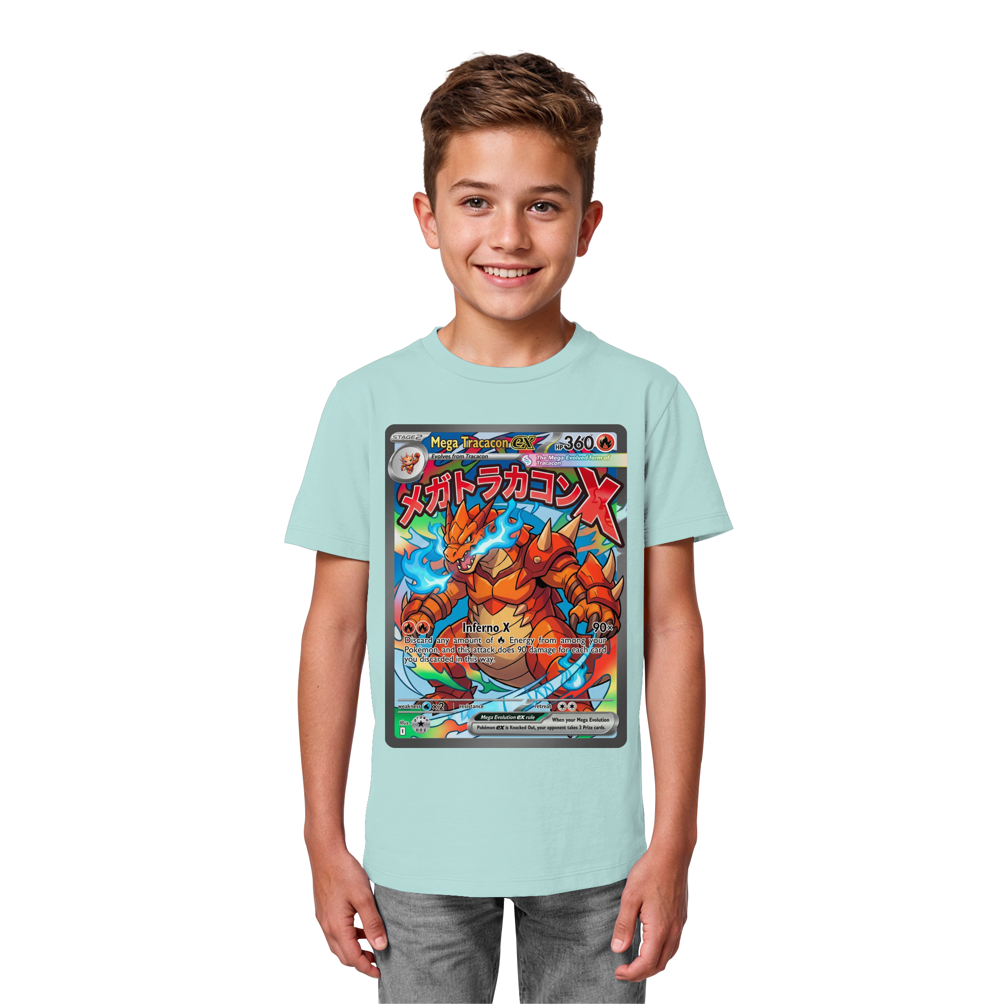 PROMO 002 Mega Tracacon X ex  - Kids Organic Shirt