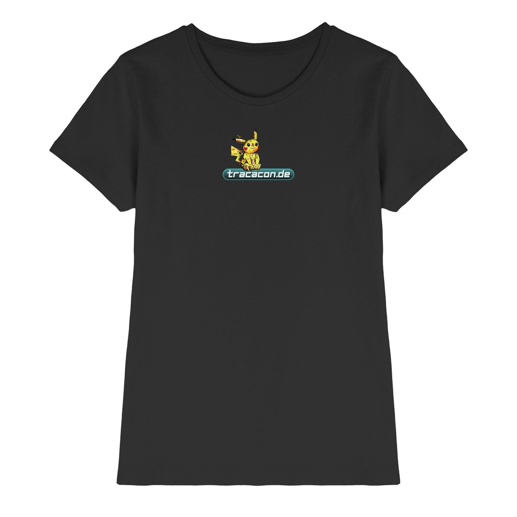Pika |  zebi_art x tracacon.de - Ladies Premium Shirt