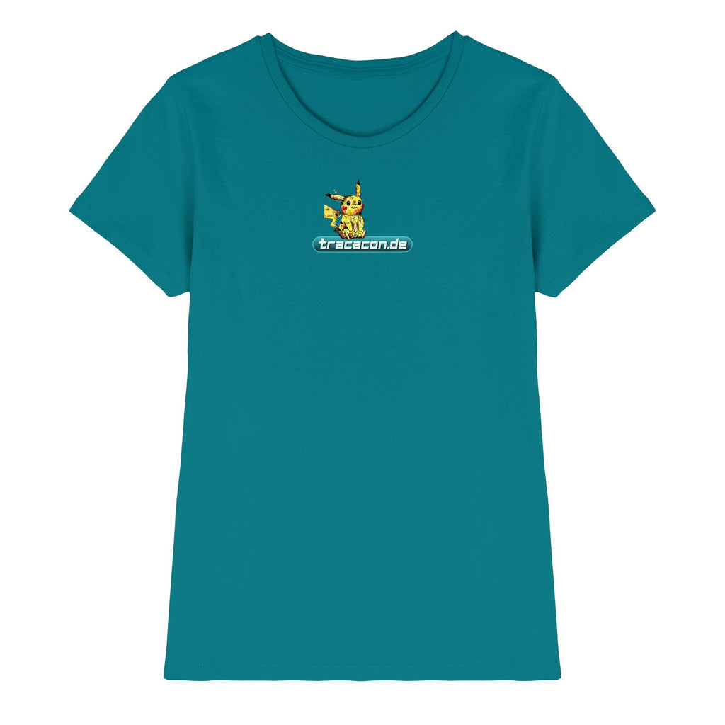 Pika |  zebi_art x tracacon.de - Ladies Premium Shirt