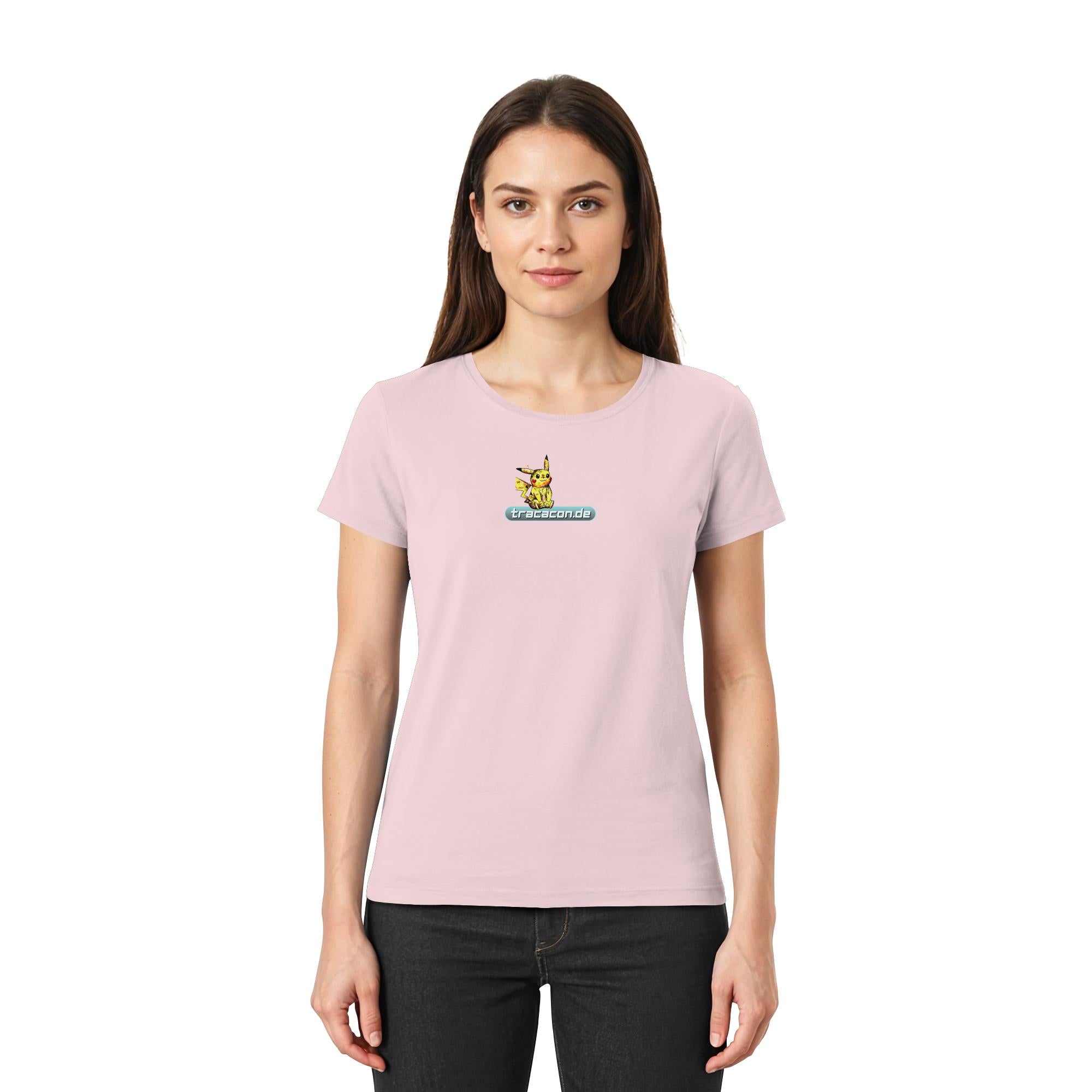 Pika |  zebi_art x tracacon.de - Ladies Premium Shirt