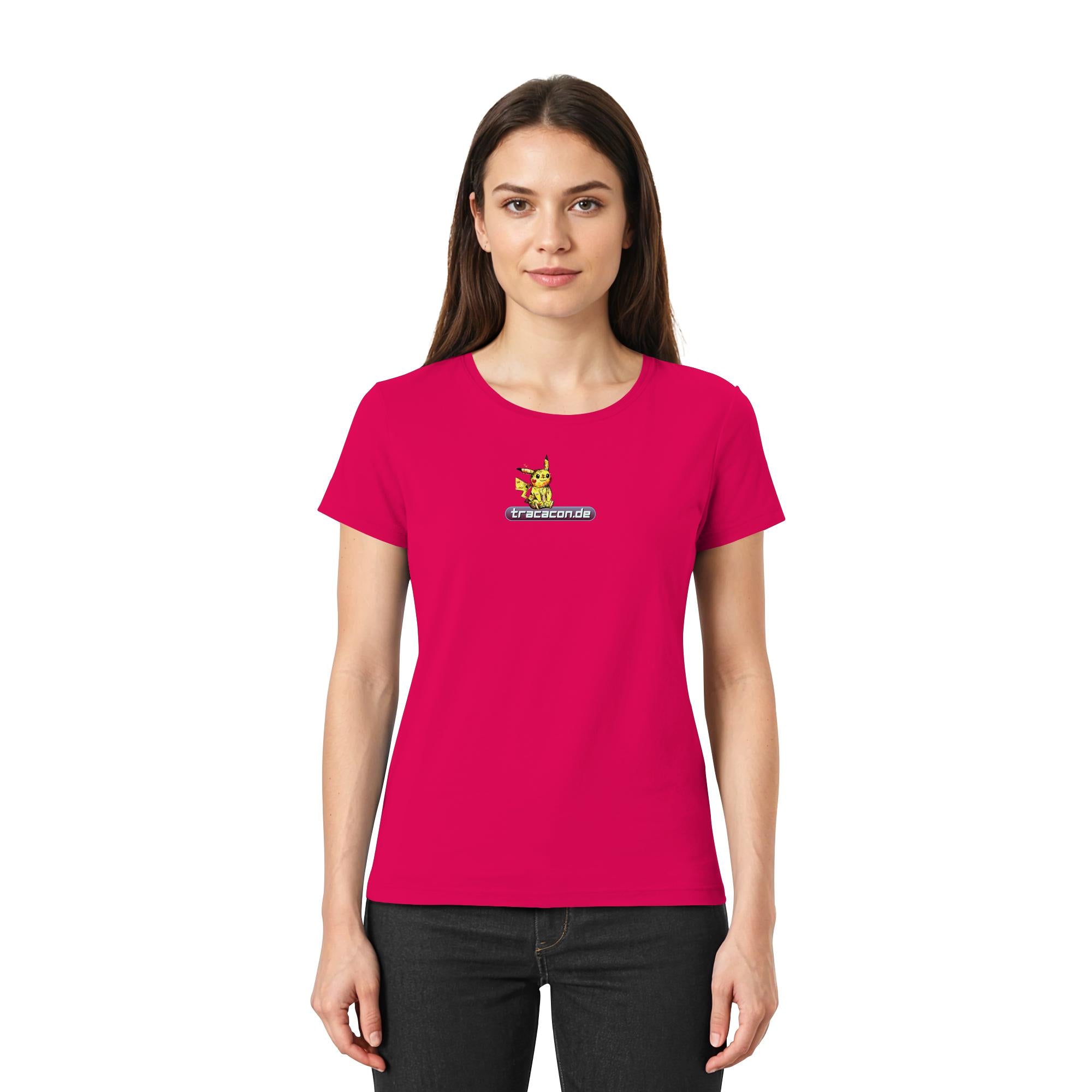Pika |  zebi_art x tracacon.de - Ladies Premium Shirt