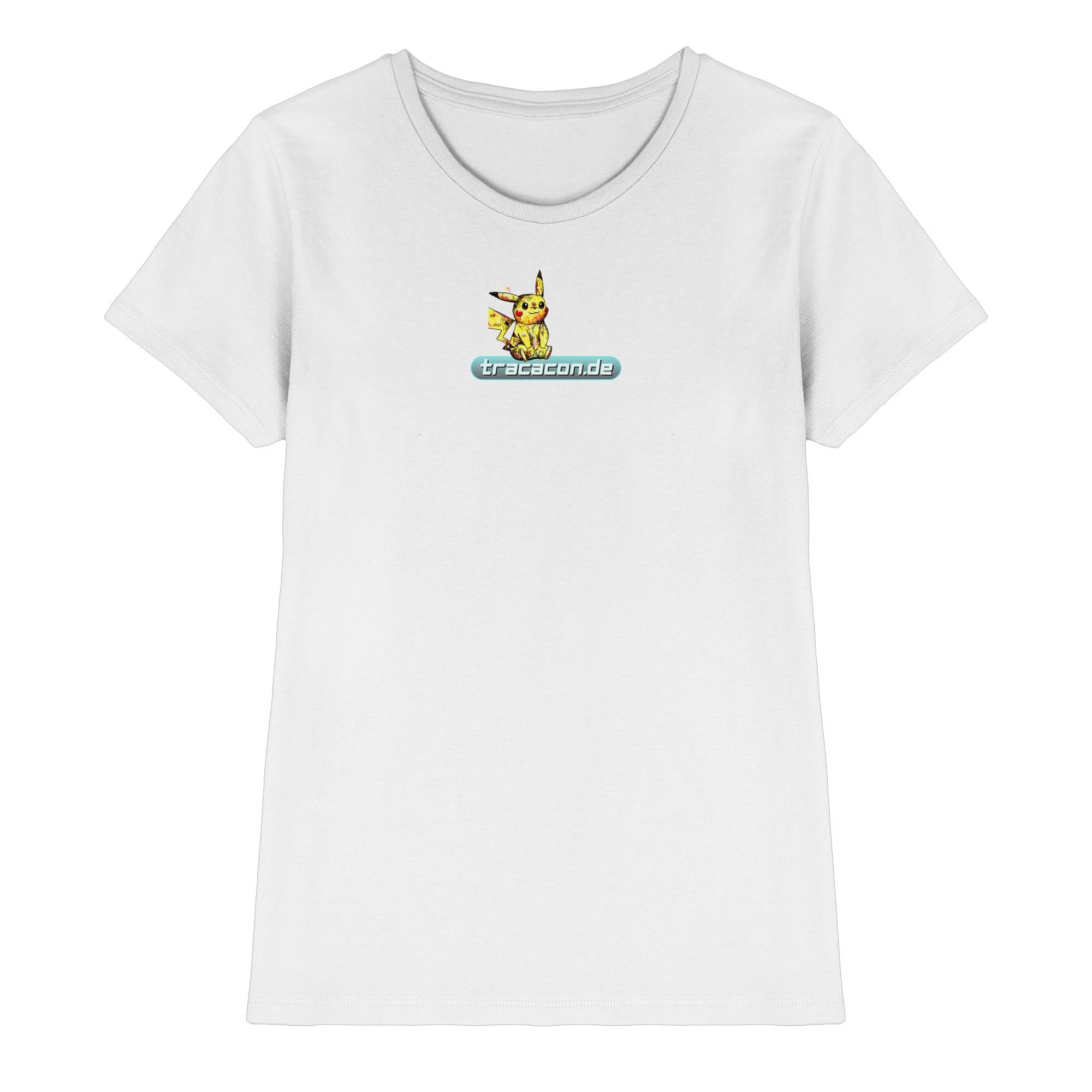 Pika |  zebi_art x tracacon.de - Ladies Premium Shirt