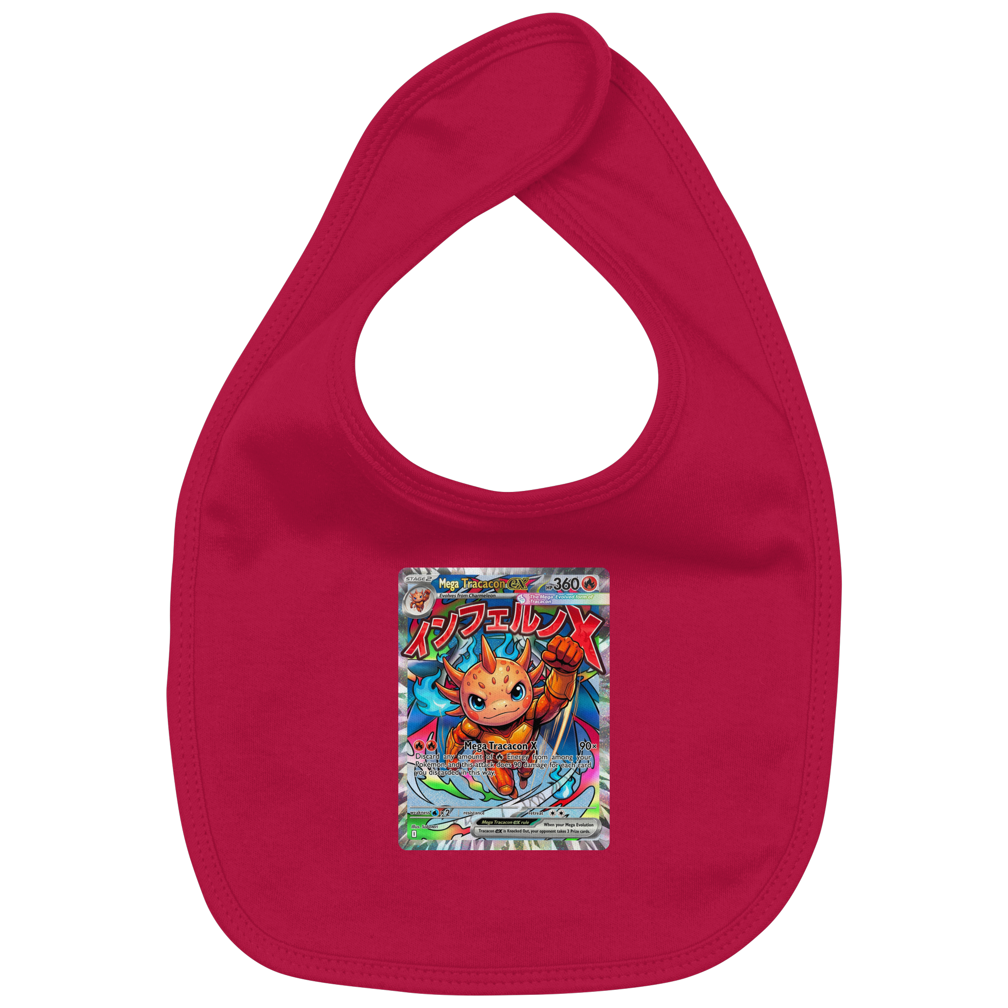 Kids Mega Tracacon X ex Squad! - Organic Baby-Lätzchen